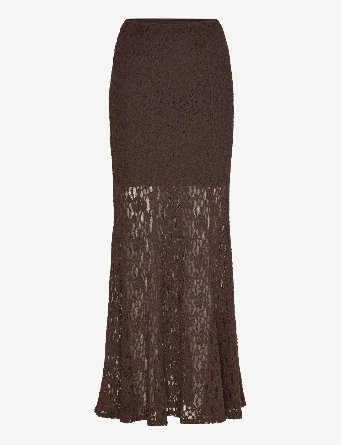 Twist & Tango - Akasha Lace Skirt - maxi skirts - mocha brown - 1