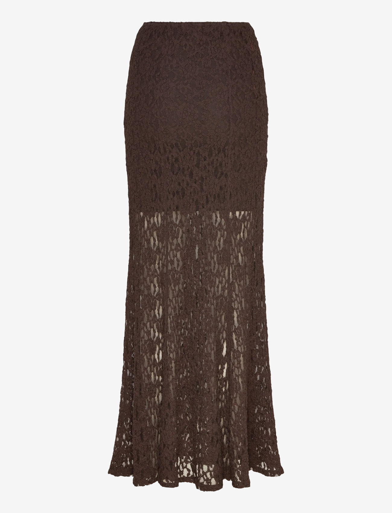 Twist & Tango - Akasha Lace Skirt - maxi skirts - mocha brown - 2
