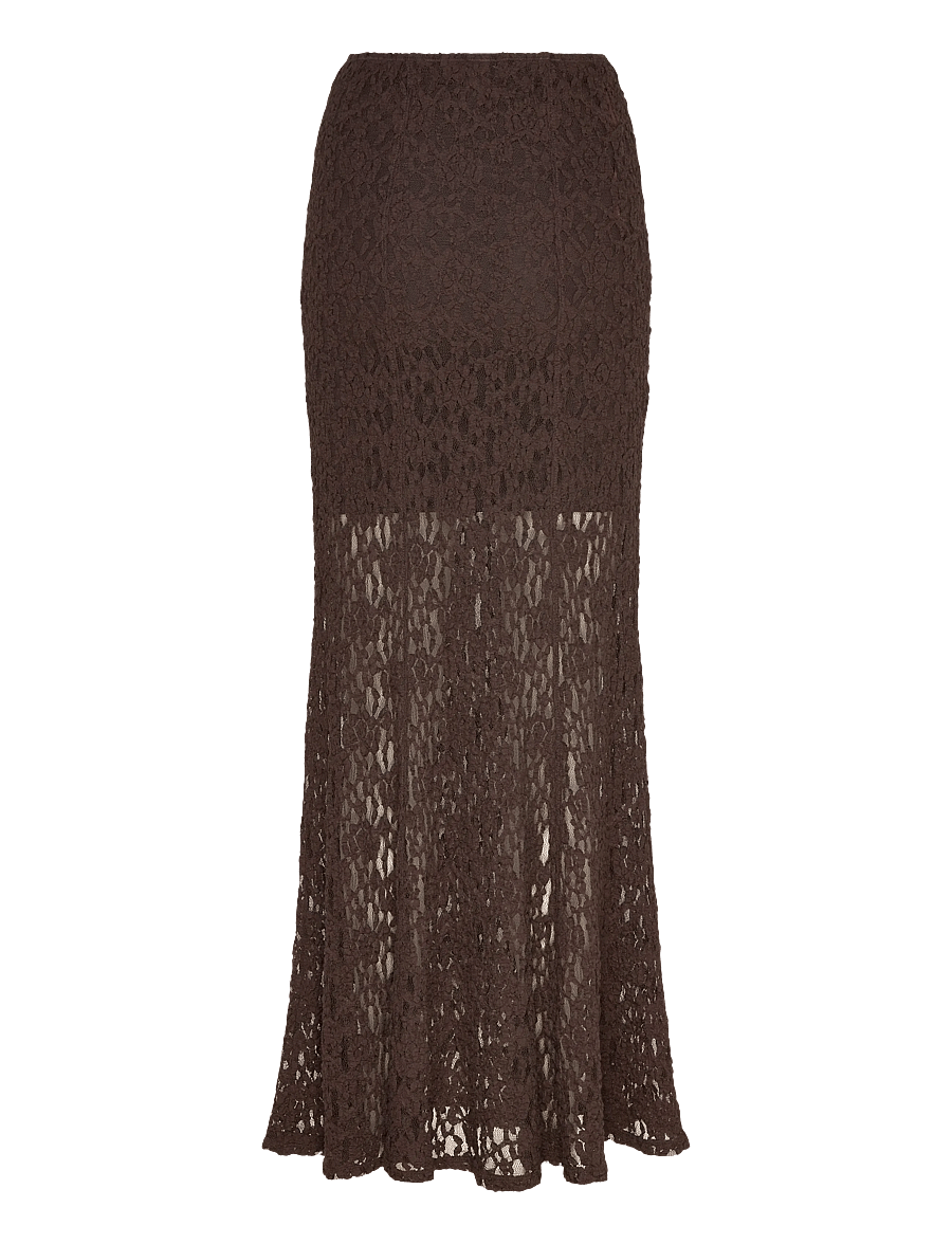 Twist & Tango - Akasha Lace Skirt - maxi röcke - mocha brown - 2