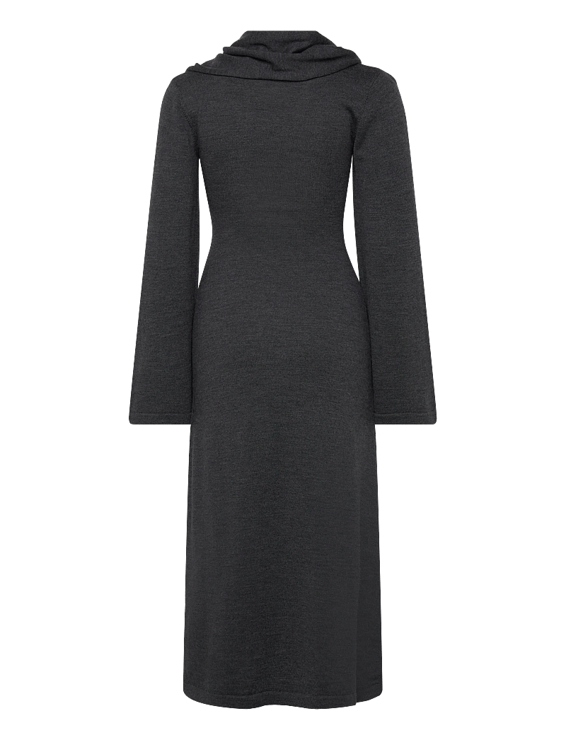Twist & Tango - Alessandra Knitted Dress - strikkjoler - dk grey mÉlange - 2
