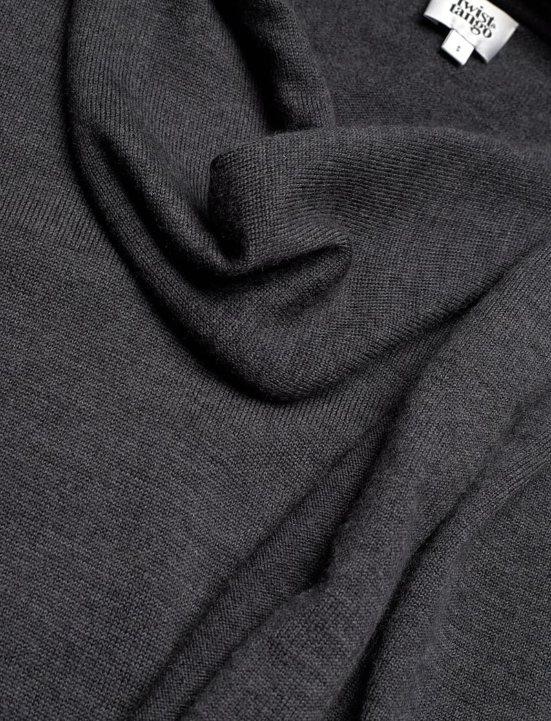 Twist & Tango - Alessandra Knitted Dress - strikkjoler - dk grey mÉlange - 5