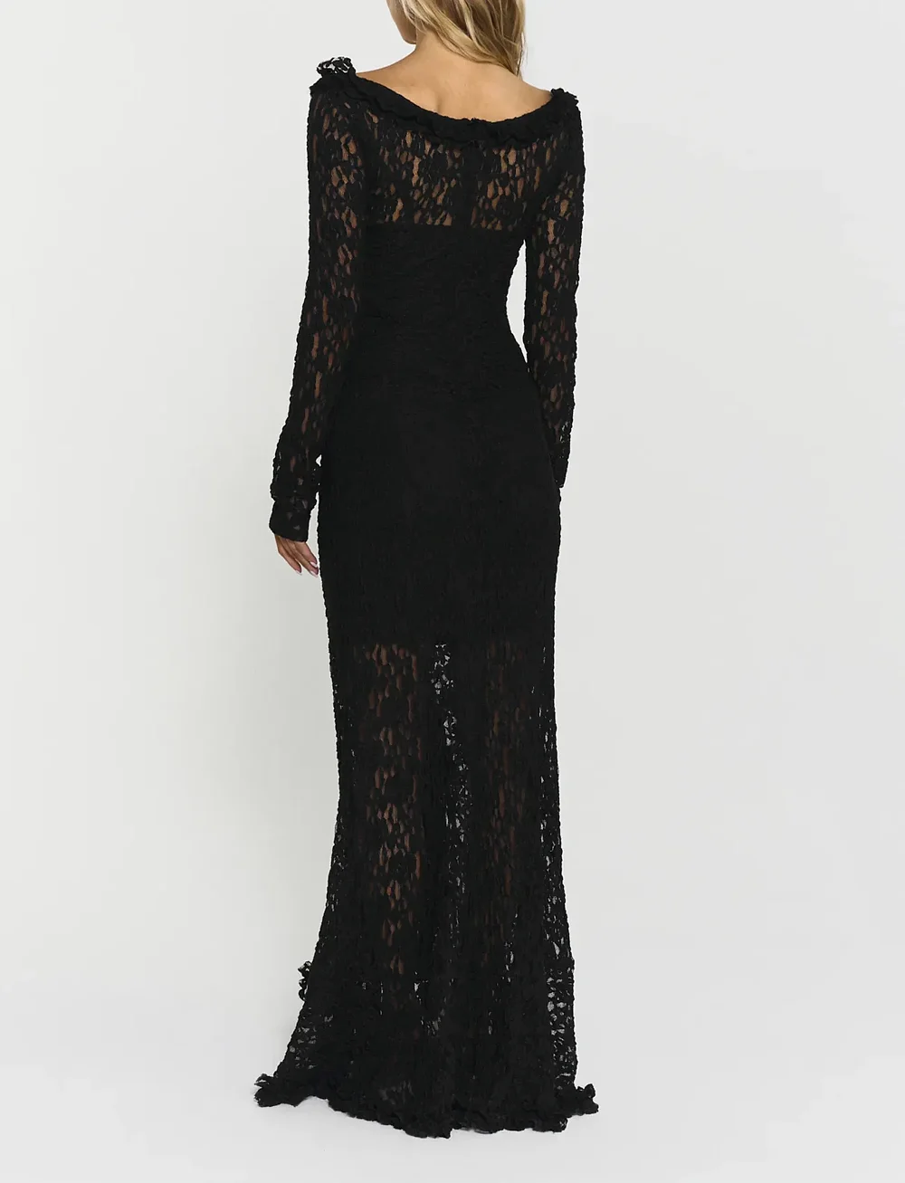 Twist & Tango - Ashley Lace Dress - pitskleidid - black - 4