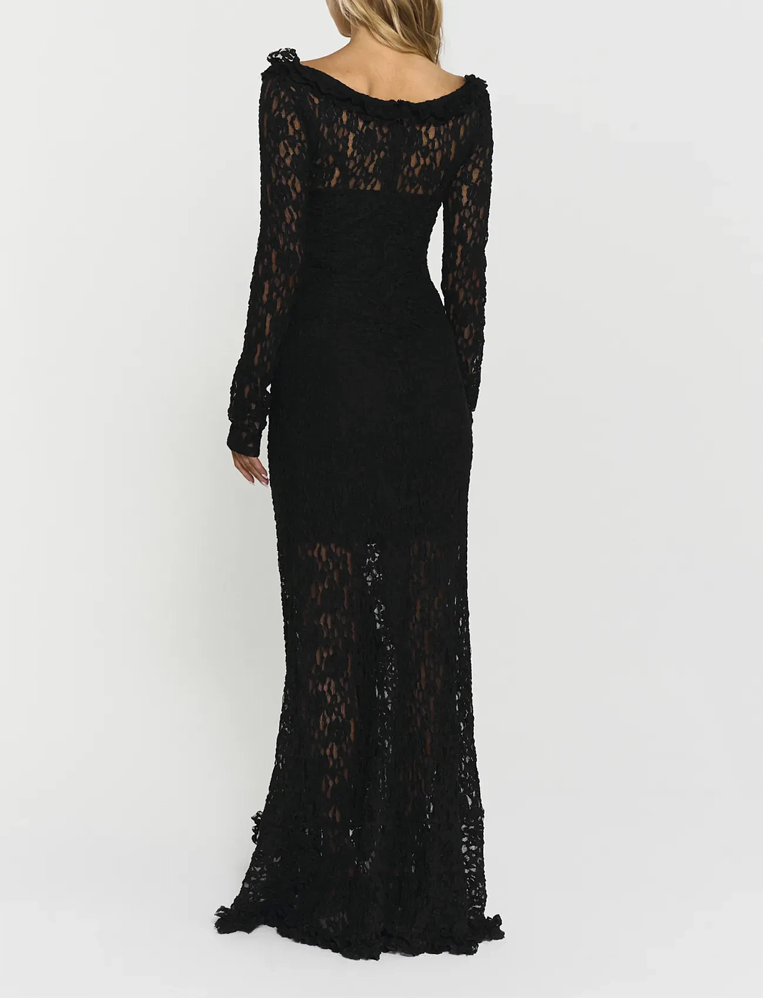 Twist & Tango - Ashley Lace Dress - spitzenkleider - black - 4