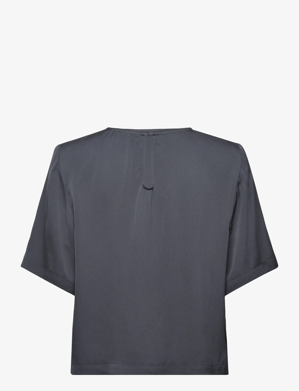 Twist & Tango - Leonie Satin Tee - kurzämlige blusen - future dusk - 1