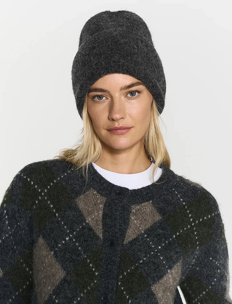 Twist & Tango - Leia Beanie - beanie mütsid - blackish mÉlange - 0