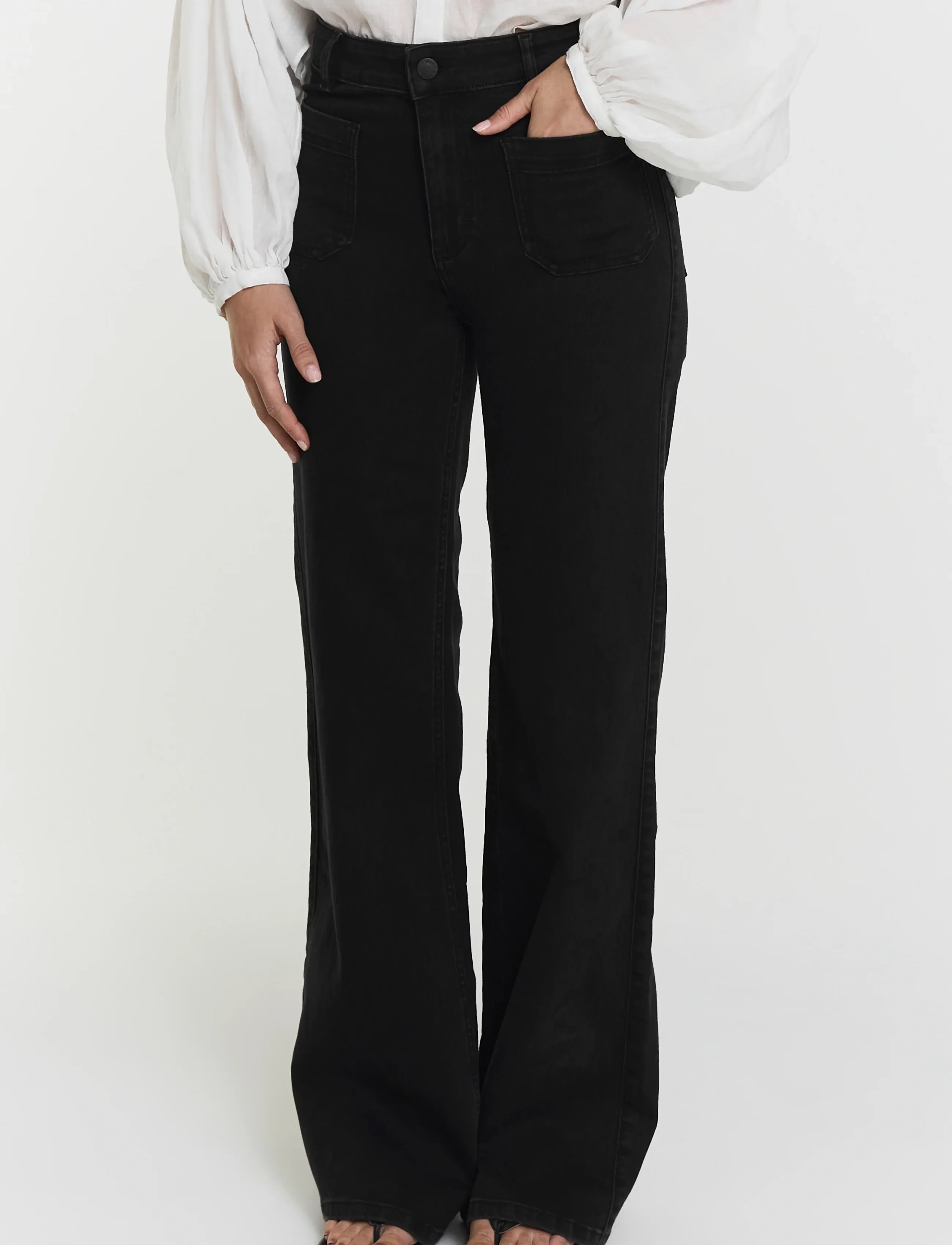 Twist & Tango - Cleo Jeans - flared jeans - grey wash - 3