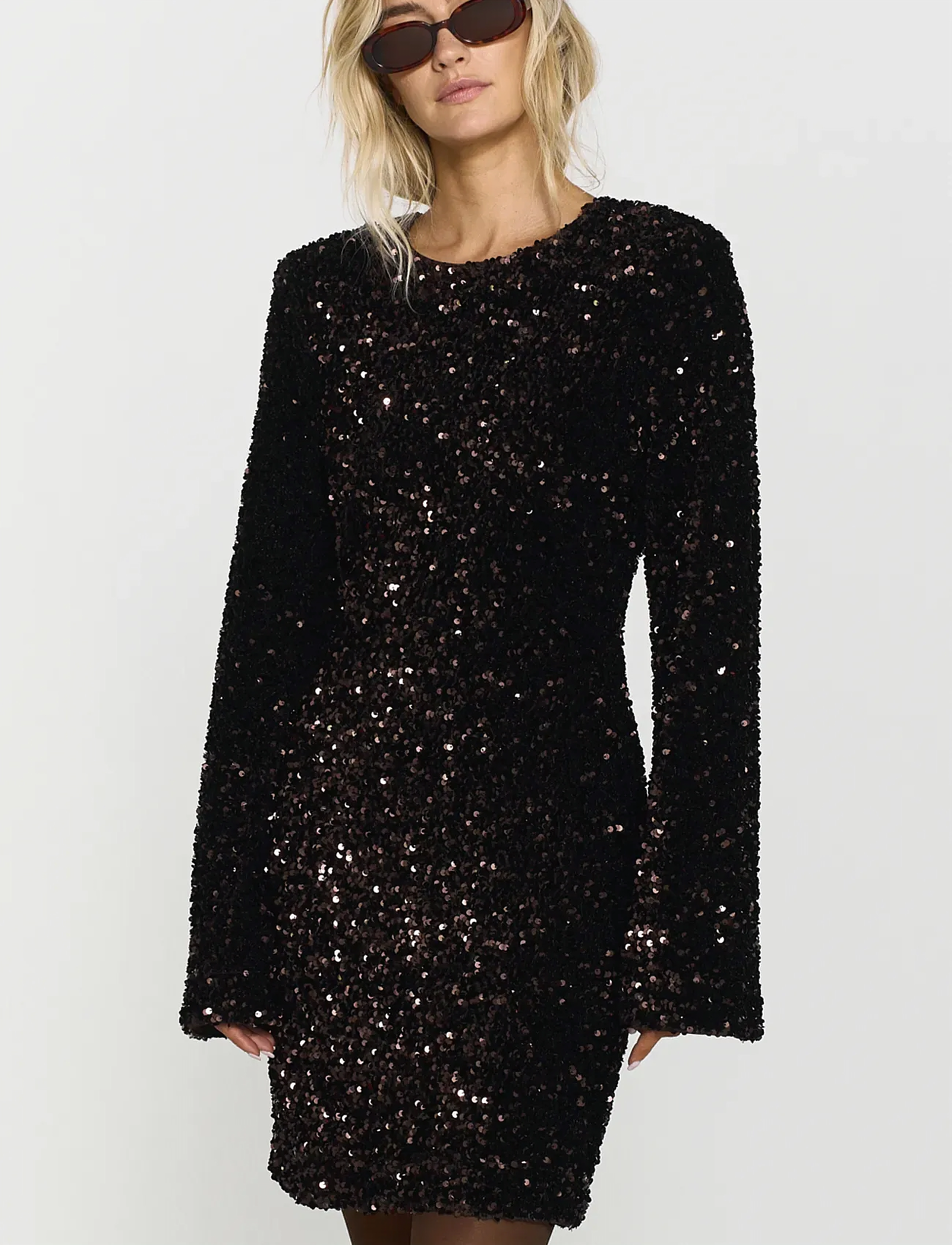 Twist & Tango Jodyn Sequin Dress, S, Dresses, Braun - Short Frauen
