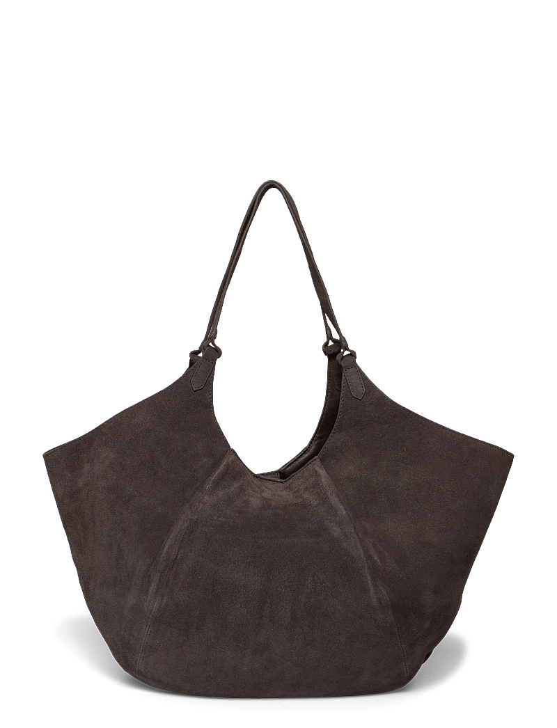 Twist & Tango - Milan Suede Tote Bag - shoppere - mocha brown - 2