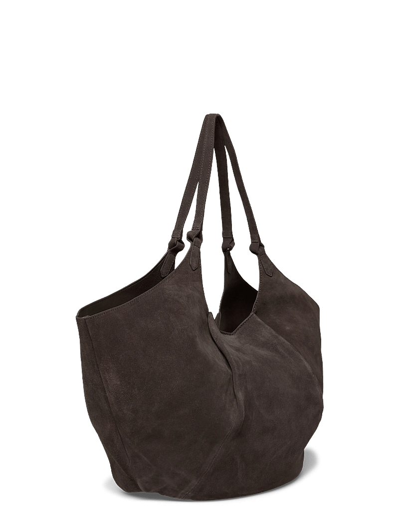 Twist & Tango - Milan Suede Tote Bag - shoppere - mocha brown - 3