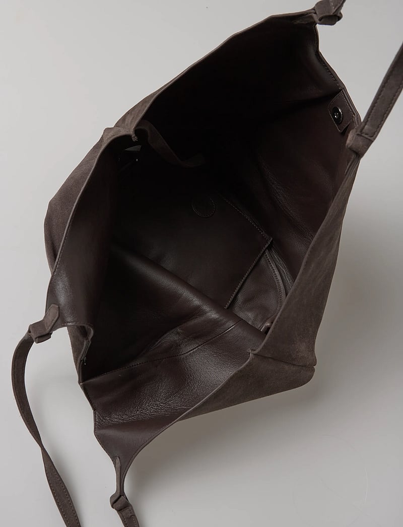 Twist & Tango - Milan Suede Tote Bag - shoppere - mocha brown - 5