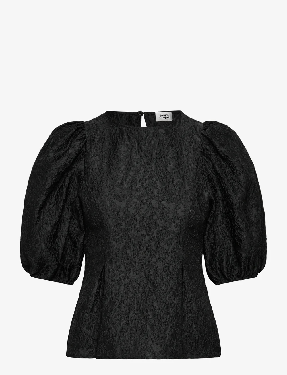 Twist & Tango - Ylja Blouse - stutterma blússur - black - 1