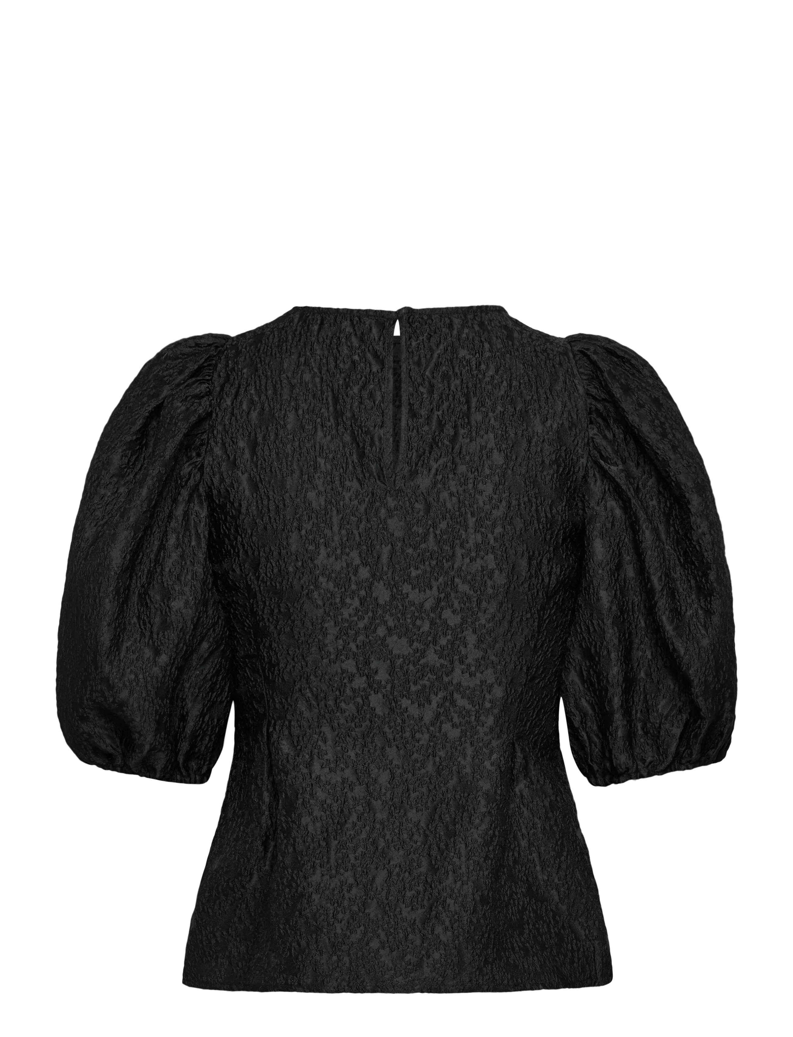 Twist & Tango - Ylja Blouse - kurzärmelige blusen - black - 2