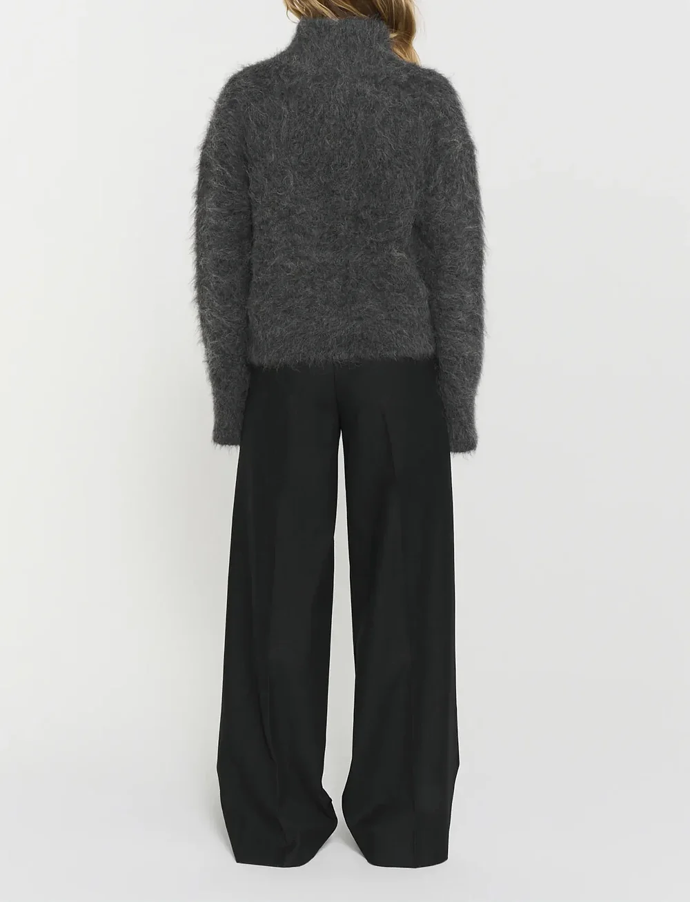 Twist & Tango - Wynne Trousers - kostymbyxor - dk grey mÉlange - 3