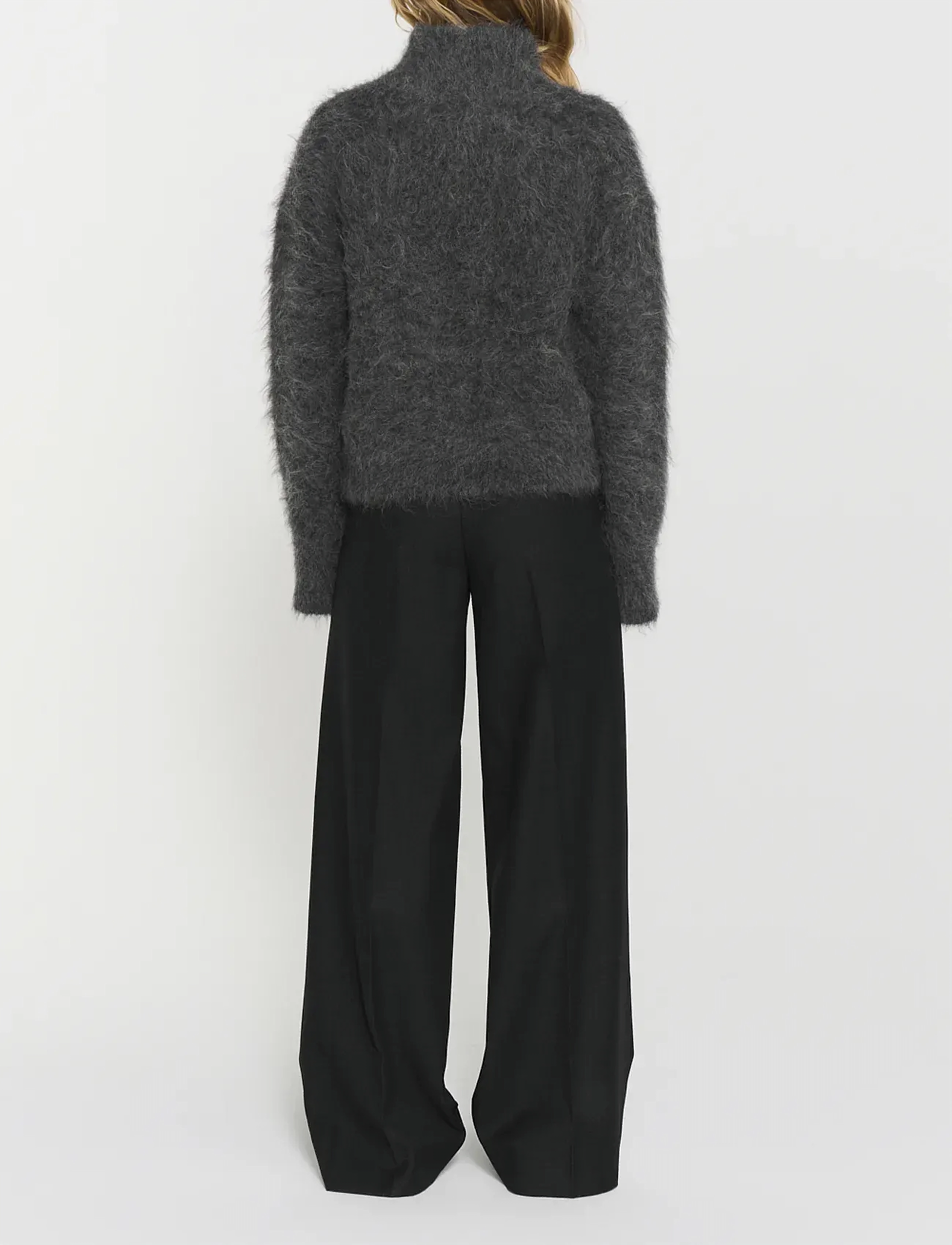 Twist & Tango - Wynne Trousers - kostymbyxor - dk grey mÉlange - 3