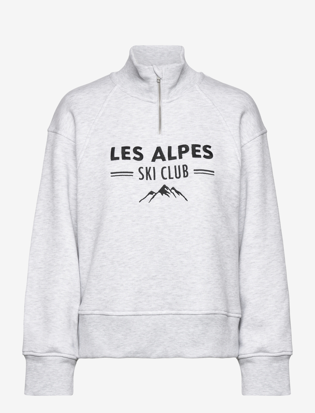 Twist & Tango - Katja Ski Club Sweater - sweatshirts - lt grey mÉlange - 1