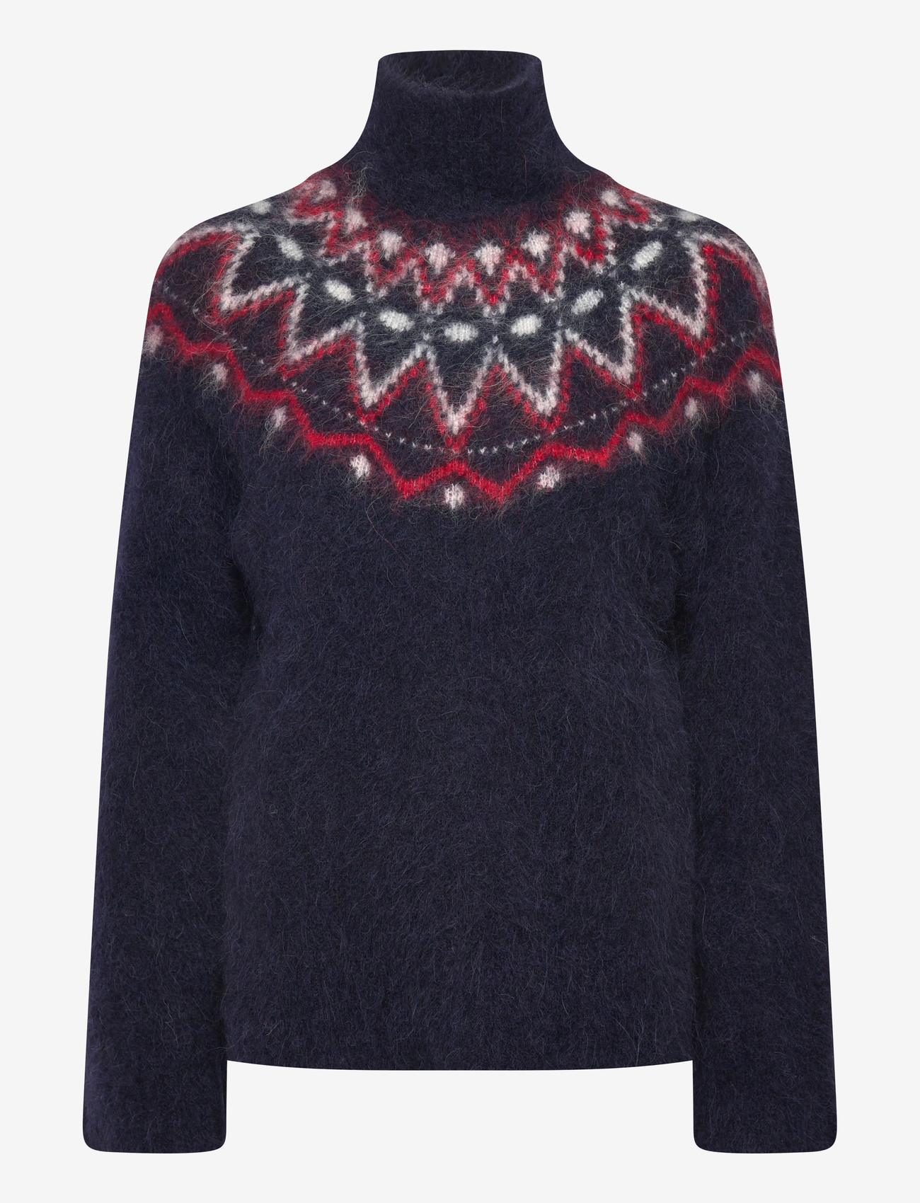 Twist & Tango - Champoluc Knitted Sweater - stickade tröjor - fair isle navy - 1