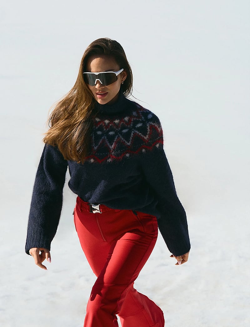 Twist & Tango - Champoluc Knitted Sweater - stickade tröjor - fair isle navy - 3