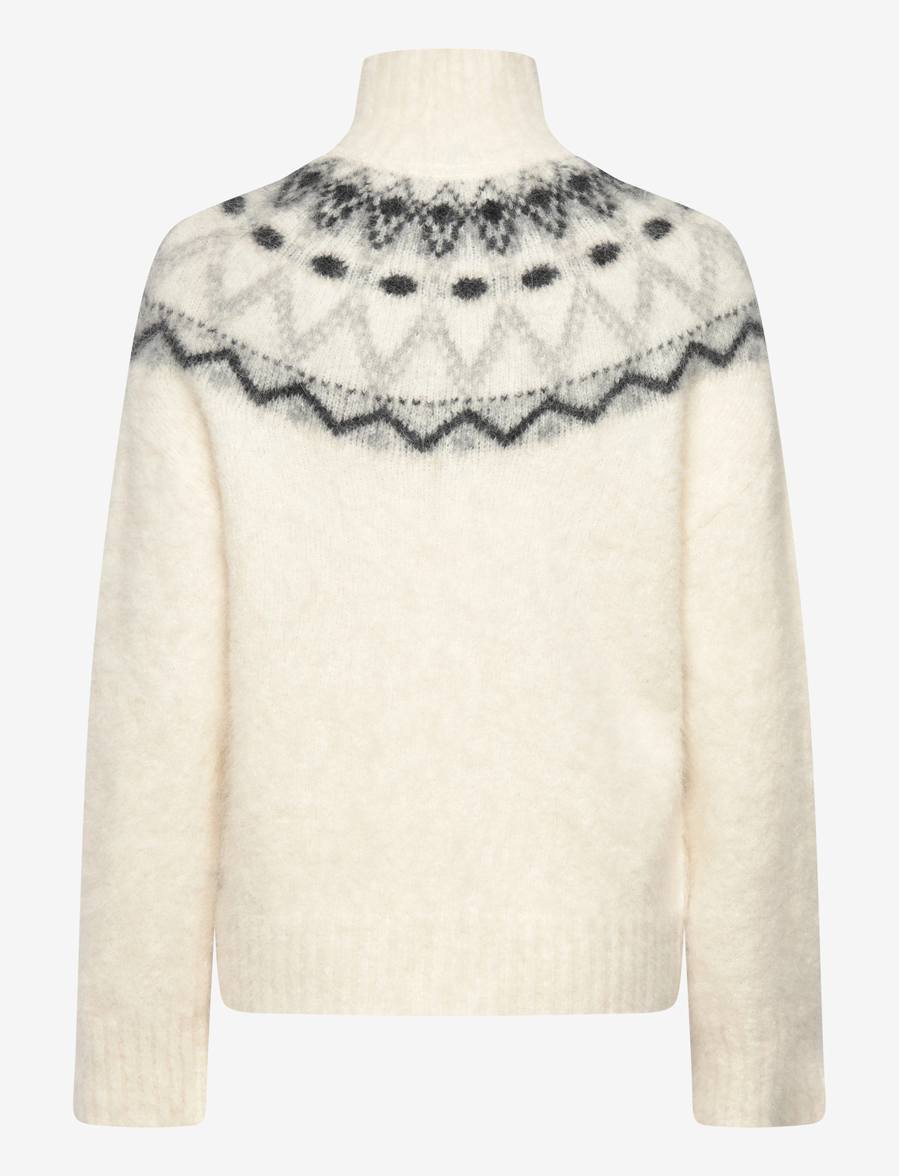 Twist & Tango - Champoluc Knitted Sweater - stickade tröjor - fair isle white - 2