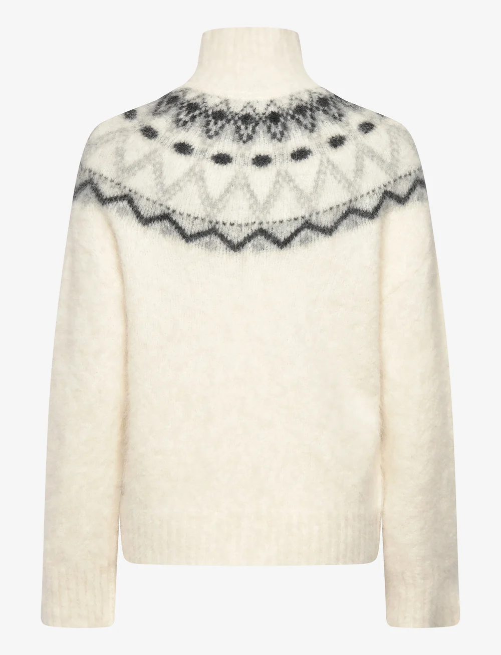 Twist & Tango - Champoluc Knitted Sweater - striktrøjer - fair isle white - 2