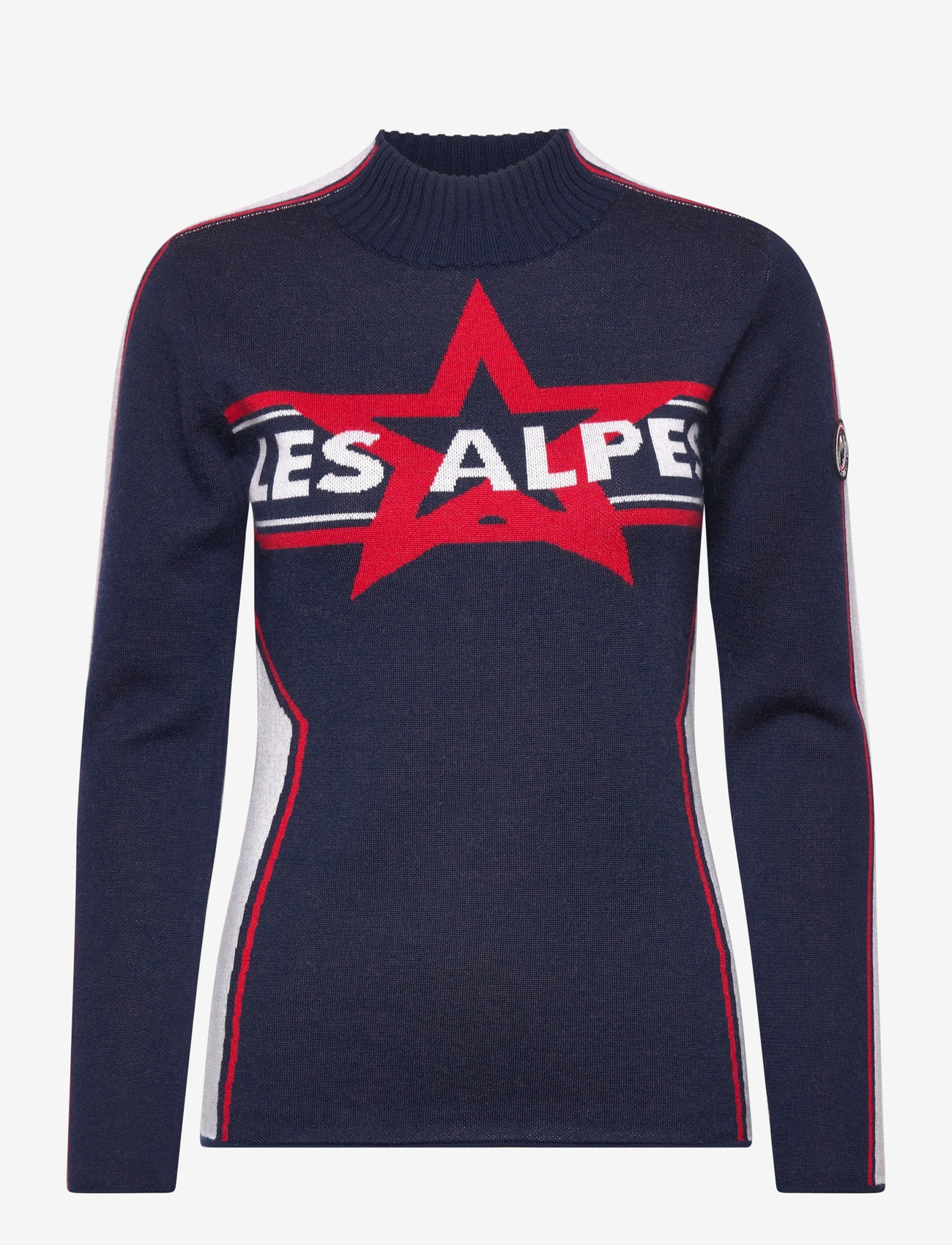 Twist & Tango - Les Alpes Star Sweater - termoundertrøjer - navy - 1