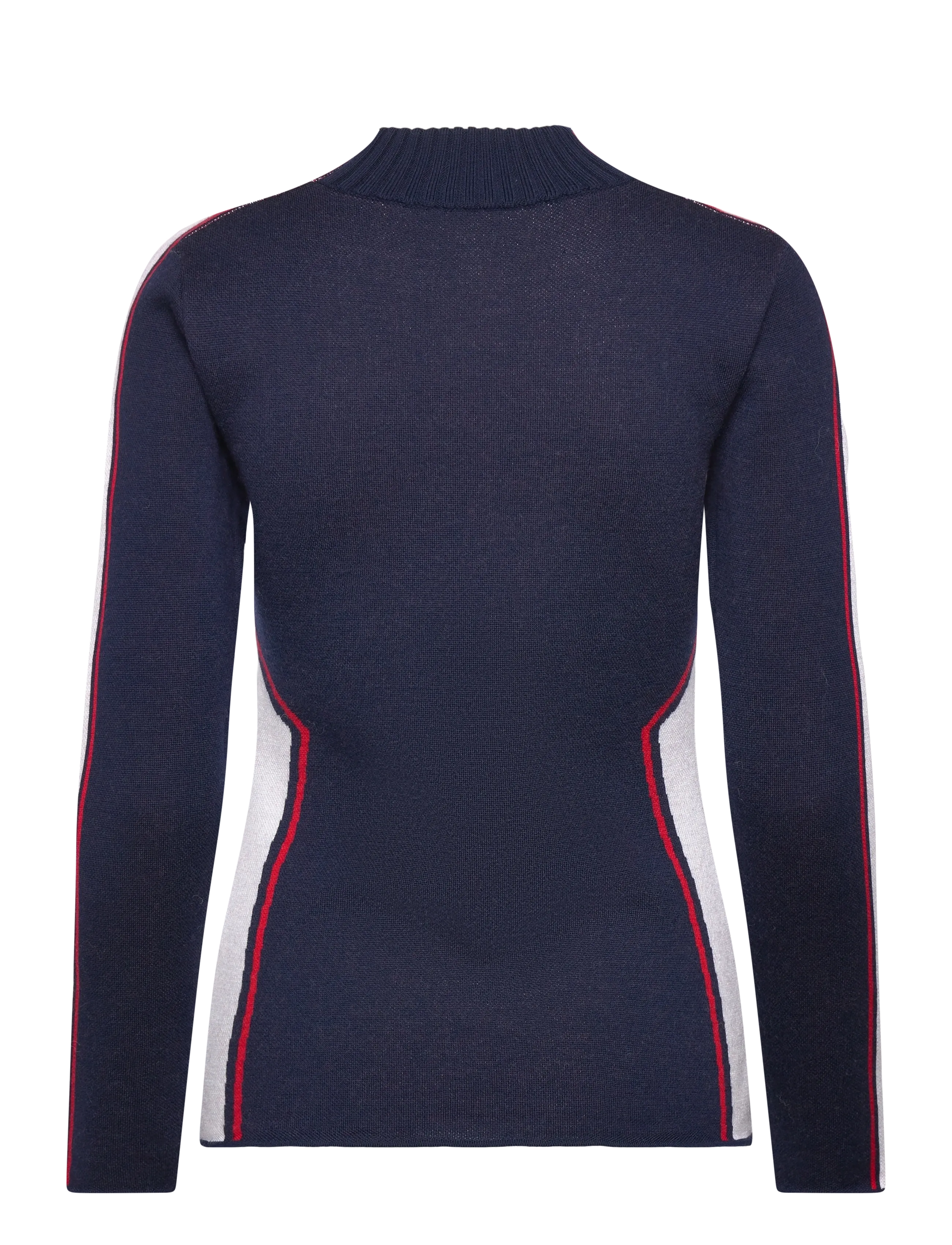 Twist & Tango - Les Alpes Star Sweater - aluskihina kantavad rõivad - navy - 2