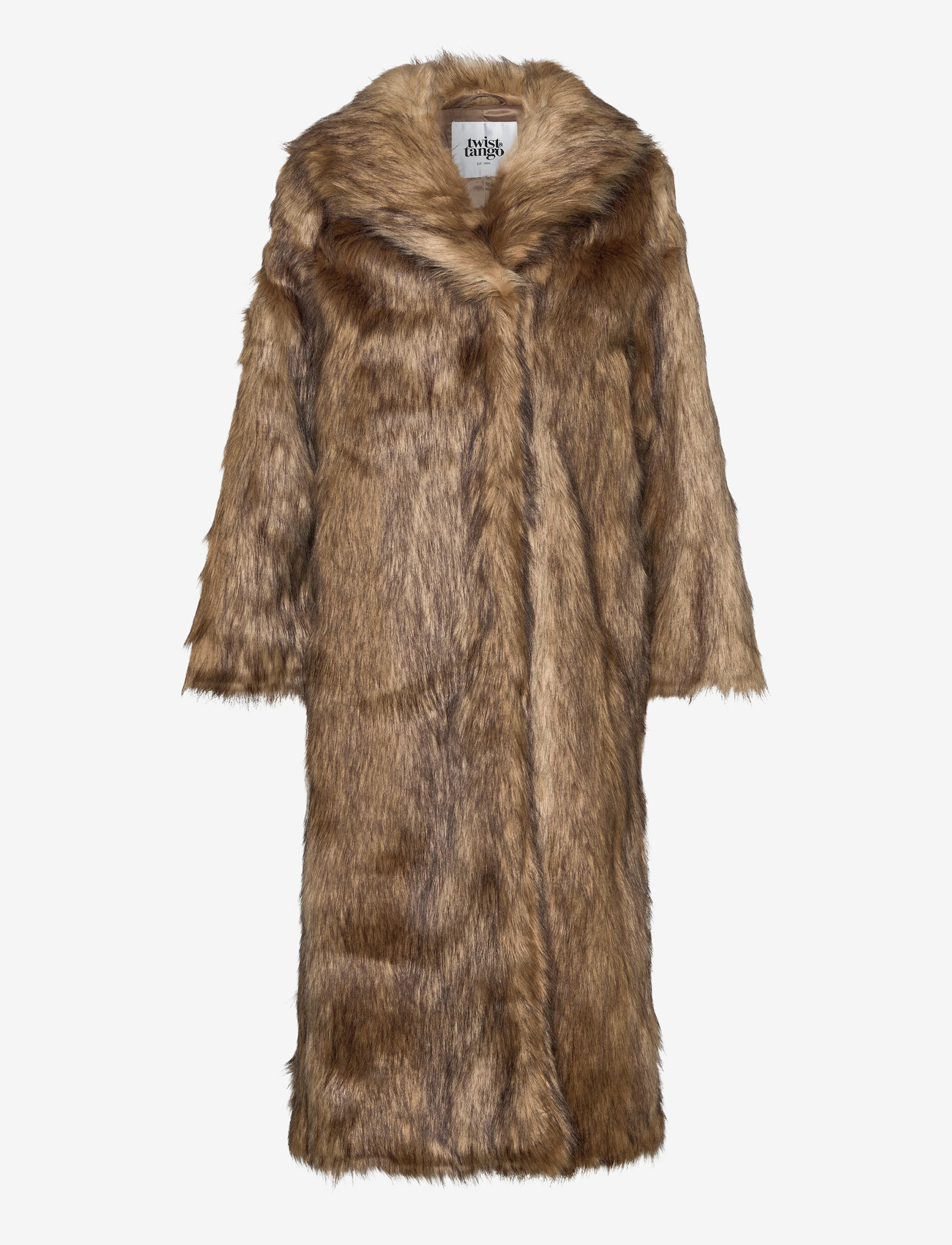 Twist & Tango - Ylva Faux Fur Coat - faux fur jakker - shifting brown - 1