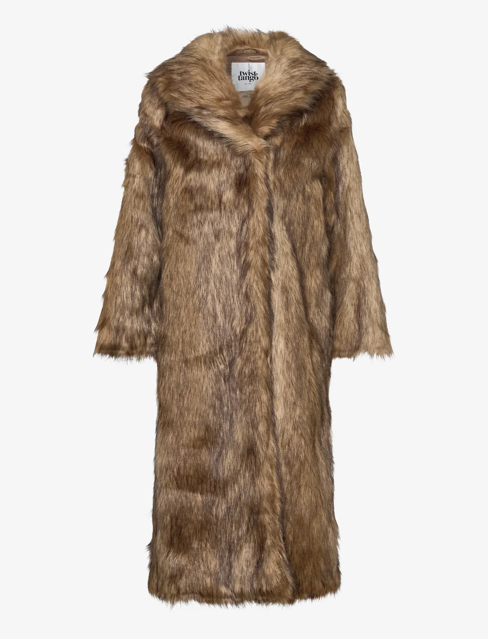 Twist & Tango - Ylva Faux Fur Coat - faux fur jakker - shifting brown - 1