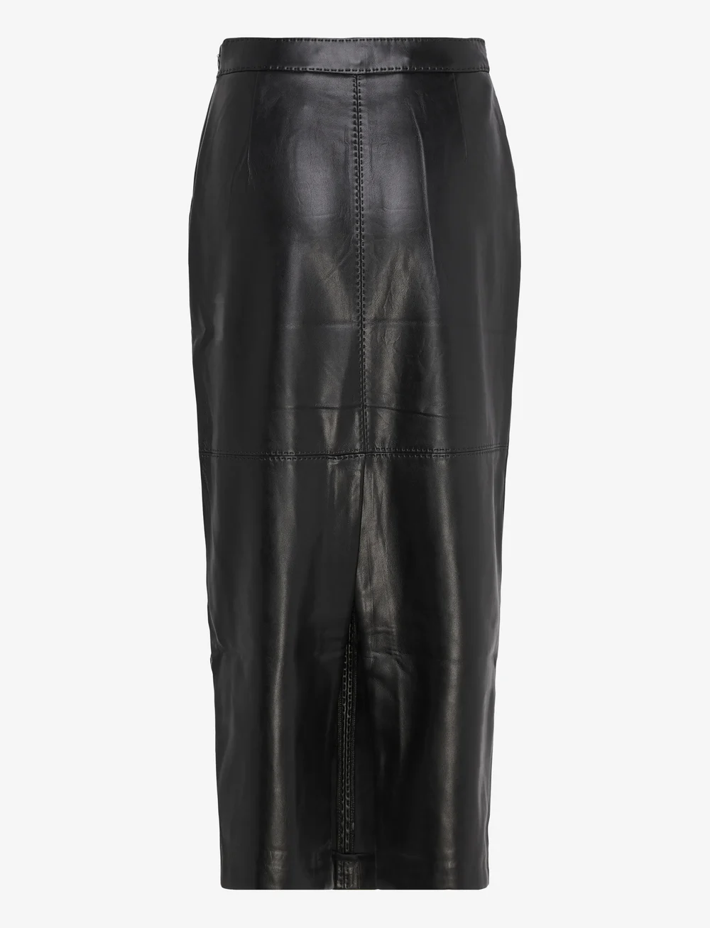 Twist & Tango - Yara Faux Leather Skirt - midi nederdele - black - 2