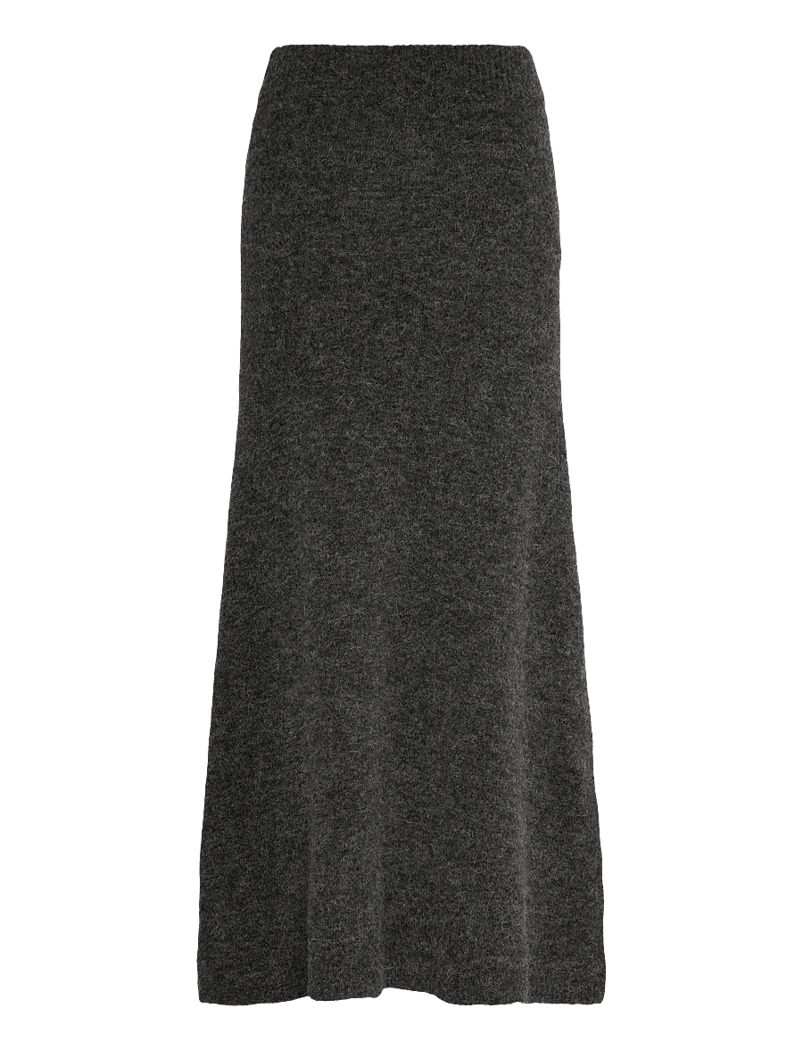 Twist & Tango - Israa Knitted Skirt - kootud seelikud - blackish mÉlange - 1