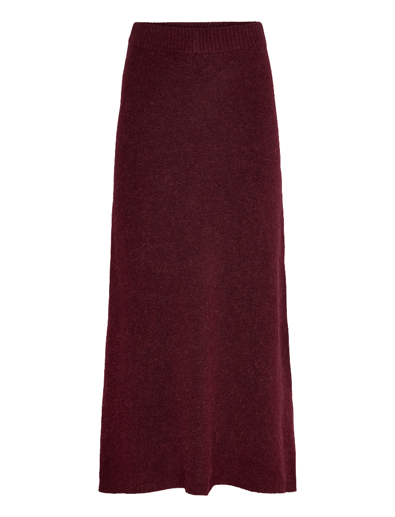 Twist & Tango - Israa Knitted Skirt - strikkede nederdele - burgundy - 0