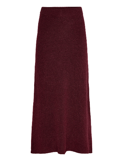 Twist & Tango Israa Knitted Skirt - Twist & Tango - BURGUNDY / burgundy