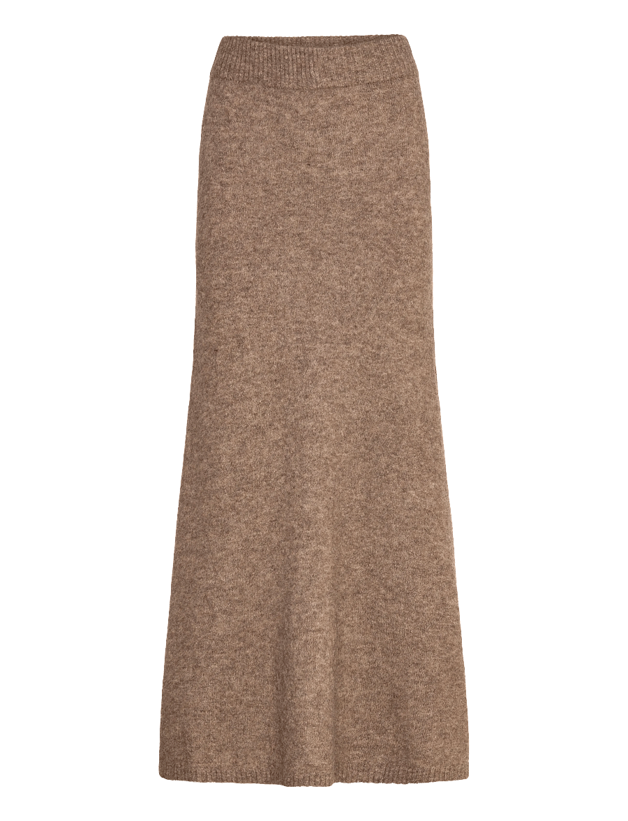 Twist & Tango - Israa Knitted Skirt - kootud seelikud - dk truffle - 1