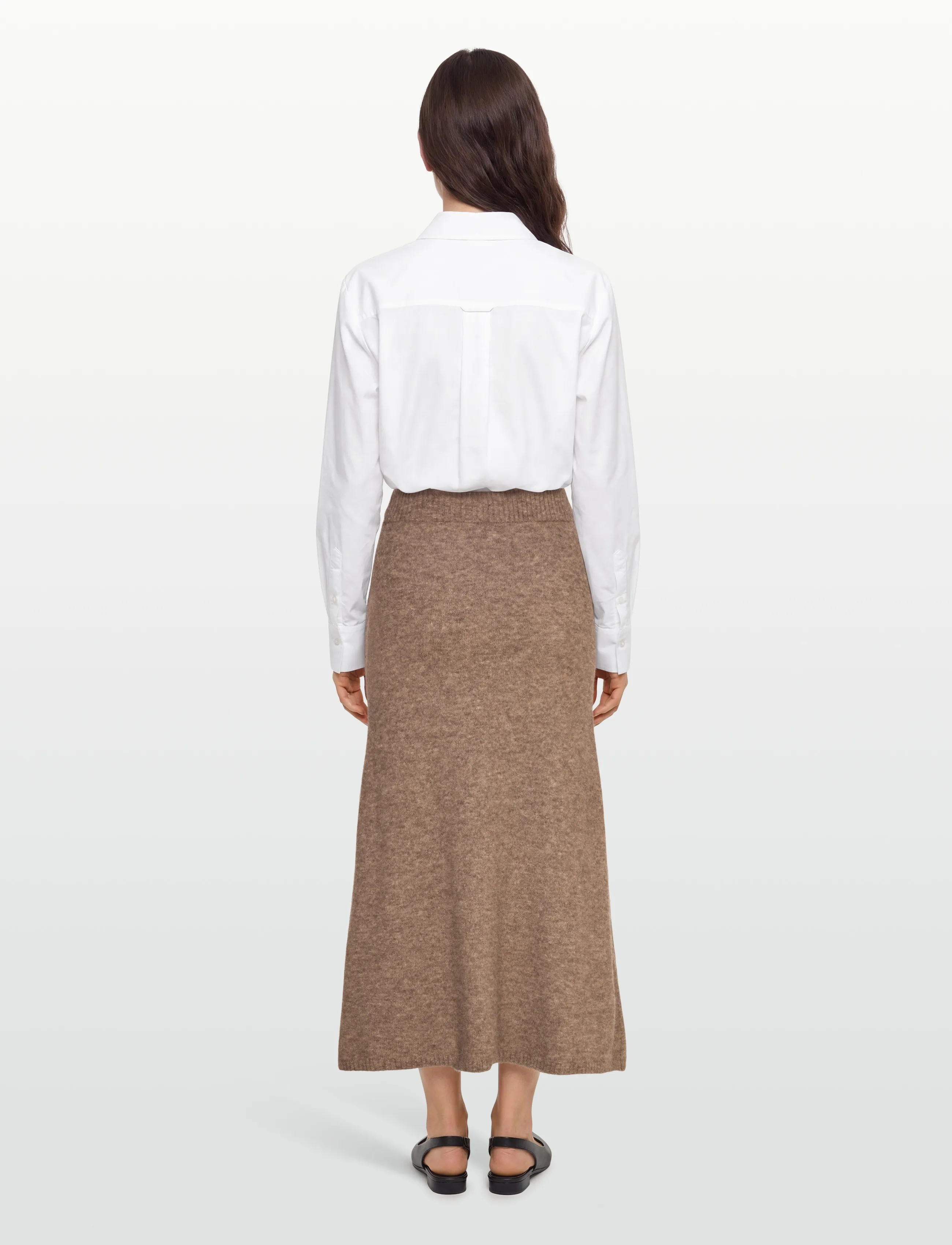 Twist & Tango - Israa Knitted Skirt - knitted skirts - dk truffle - 4