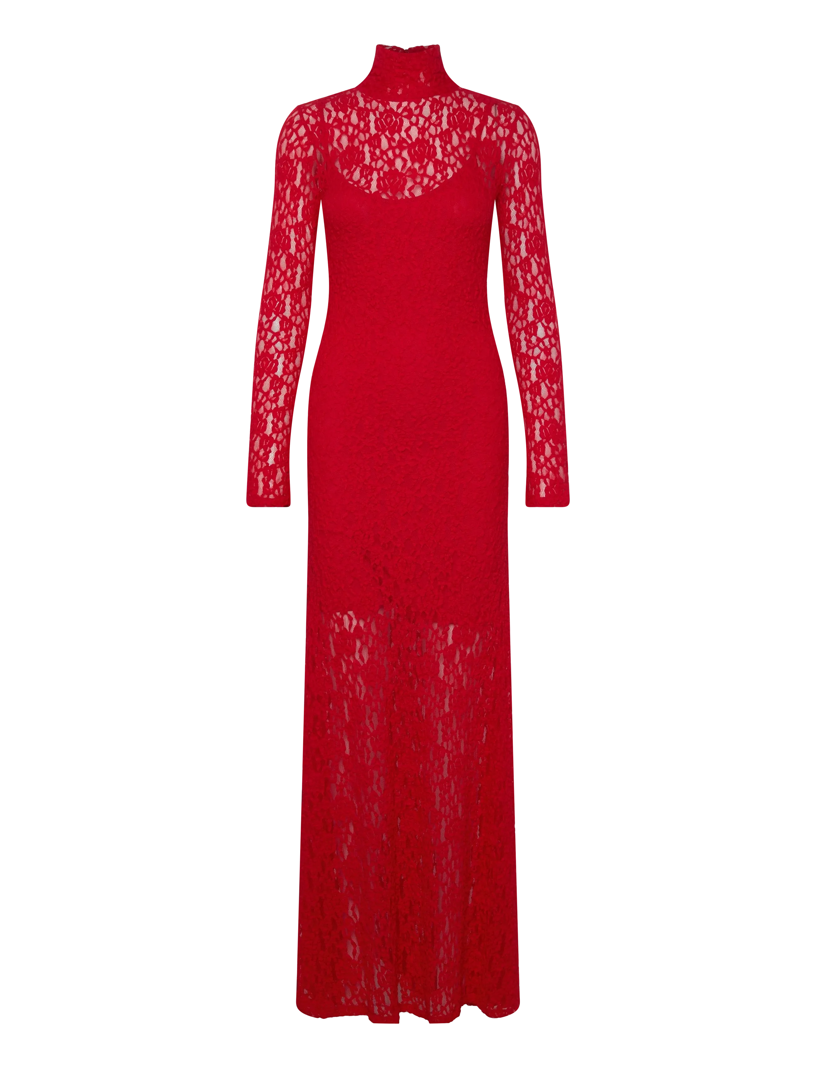 Twist & Tango Janasia Lace Dress - Kjoler - RUBY RED / red