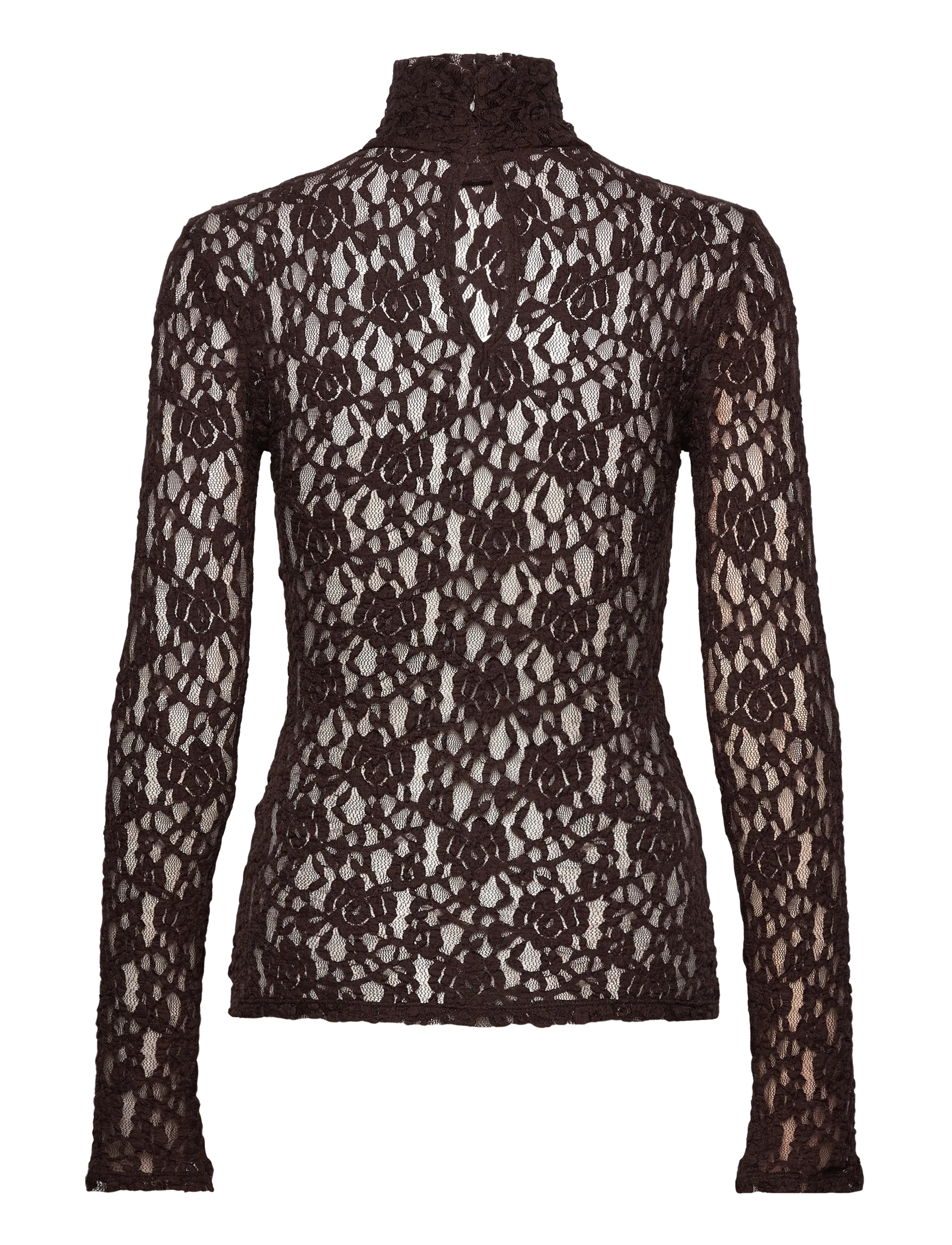 Twist & Tango - Mariana Lace Top - mocha brown - 1