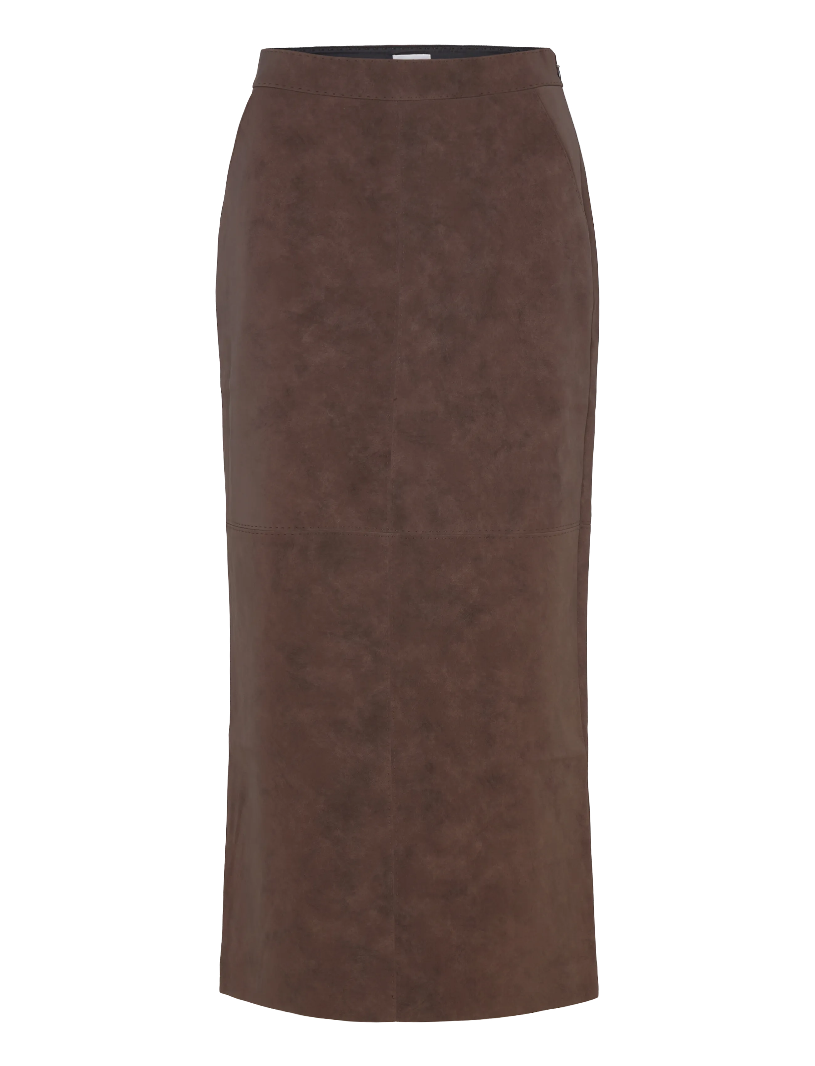 Twist & Tango - Yara Faux Suede Skirt - midi kjolar - mocha brown - 1