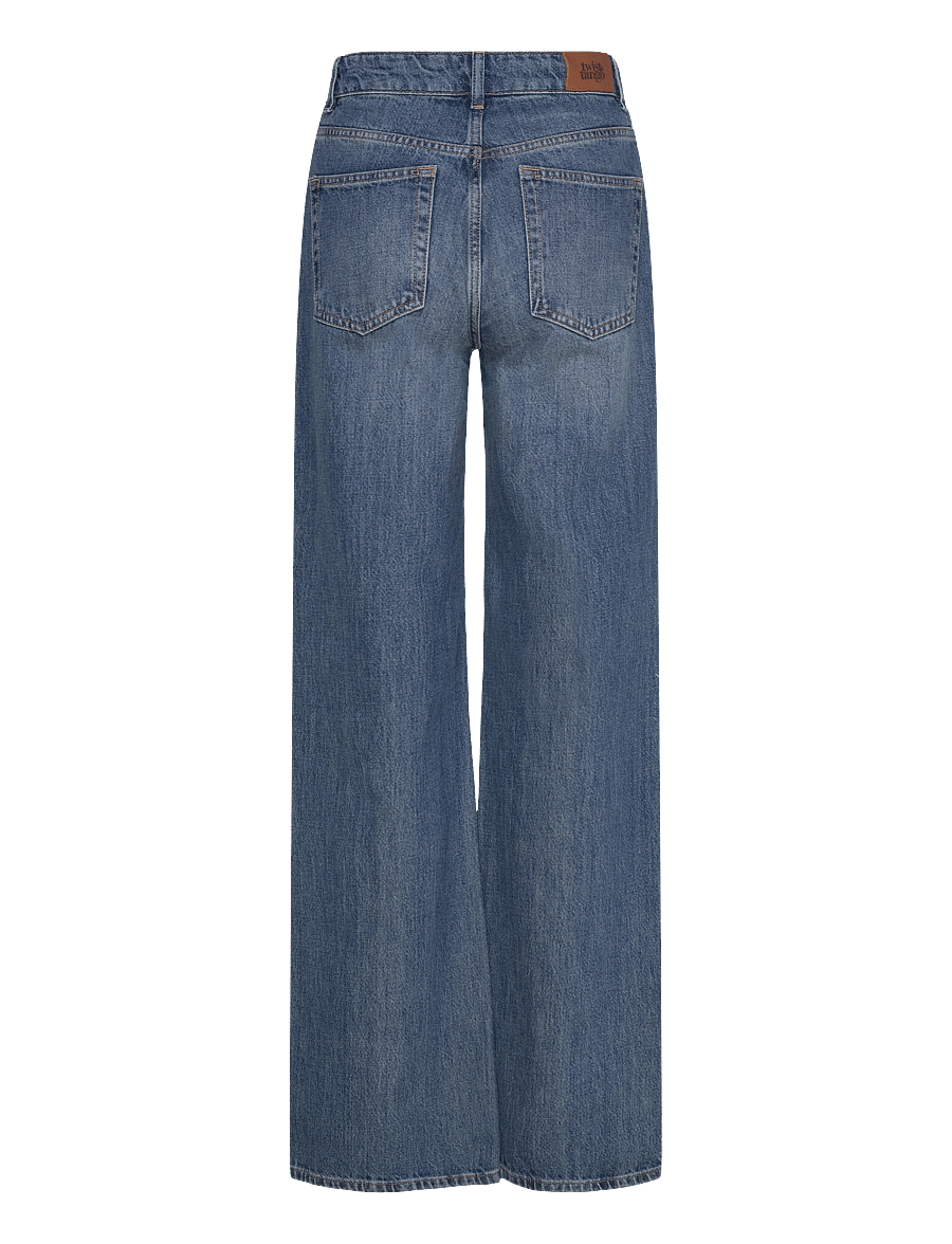 Twist & Tango - Tori Rigid Jeans - wide leg jeans - dk blue wash - 2