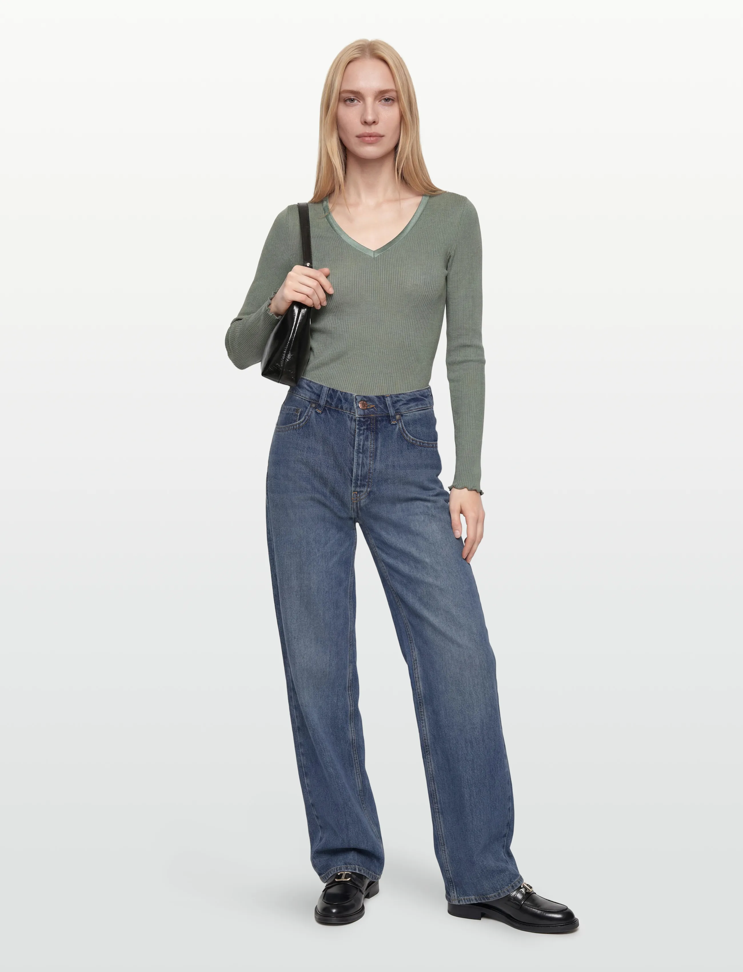 Twist & Tango Tori Rigid Jeans - Transitional Layering - DK BLUE  WASH / blue