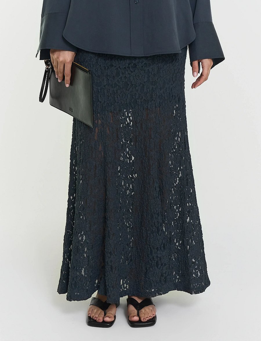 Twist & Tango - Akasha Lace Skirt - maxi röcke - future dusk - 4