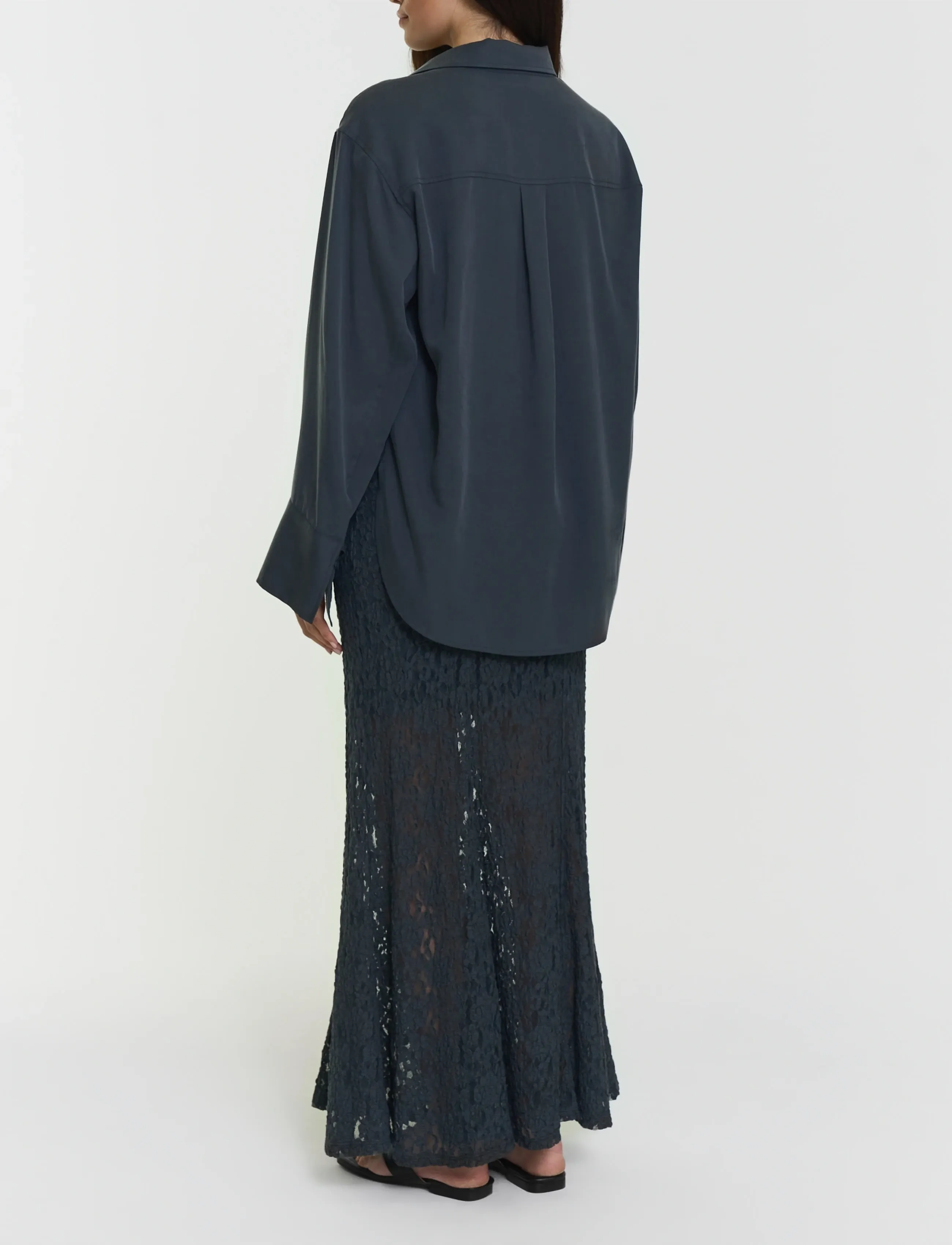 Twist & Tango - Akasha Lace Skirt - maxi nederdele - future dusk - 5