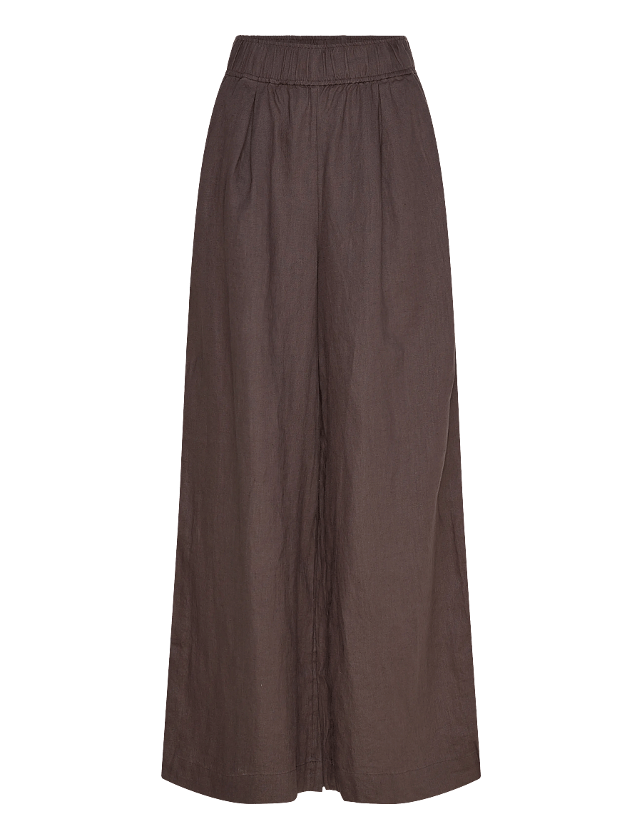 Twist & Tango - Aprilia Linen Trousers - leinenhosen - coffee - 1