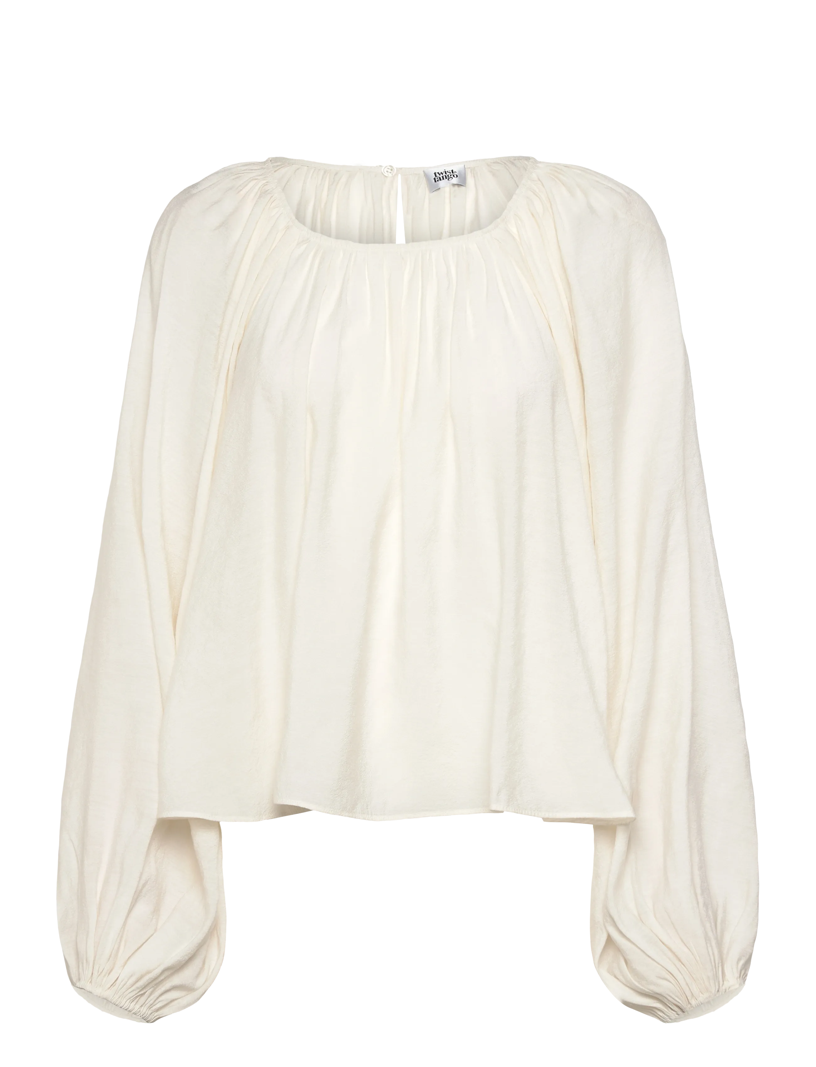 TWIST & TANGO Lava Bluse Cream - S - Damen
