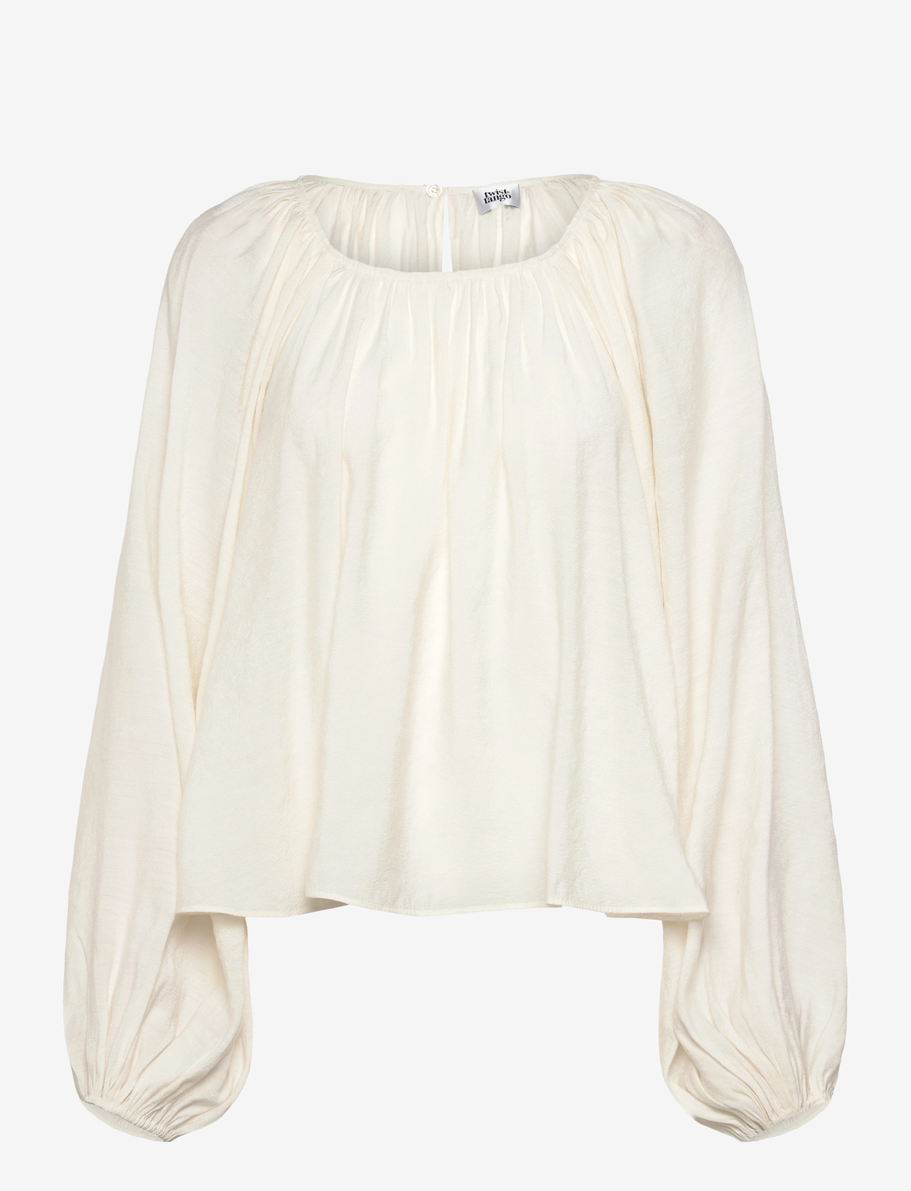 Twist & Tango - Lava Blouse - långärmade blusar - off white - 0