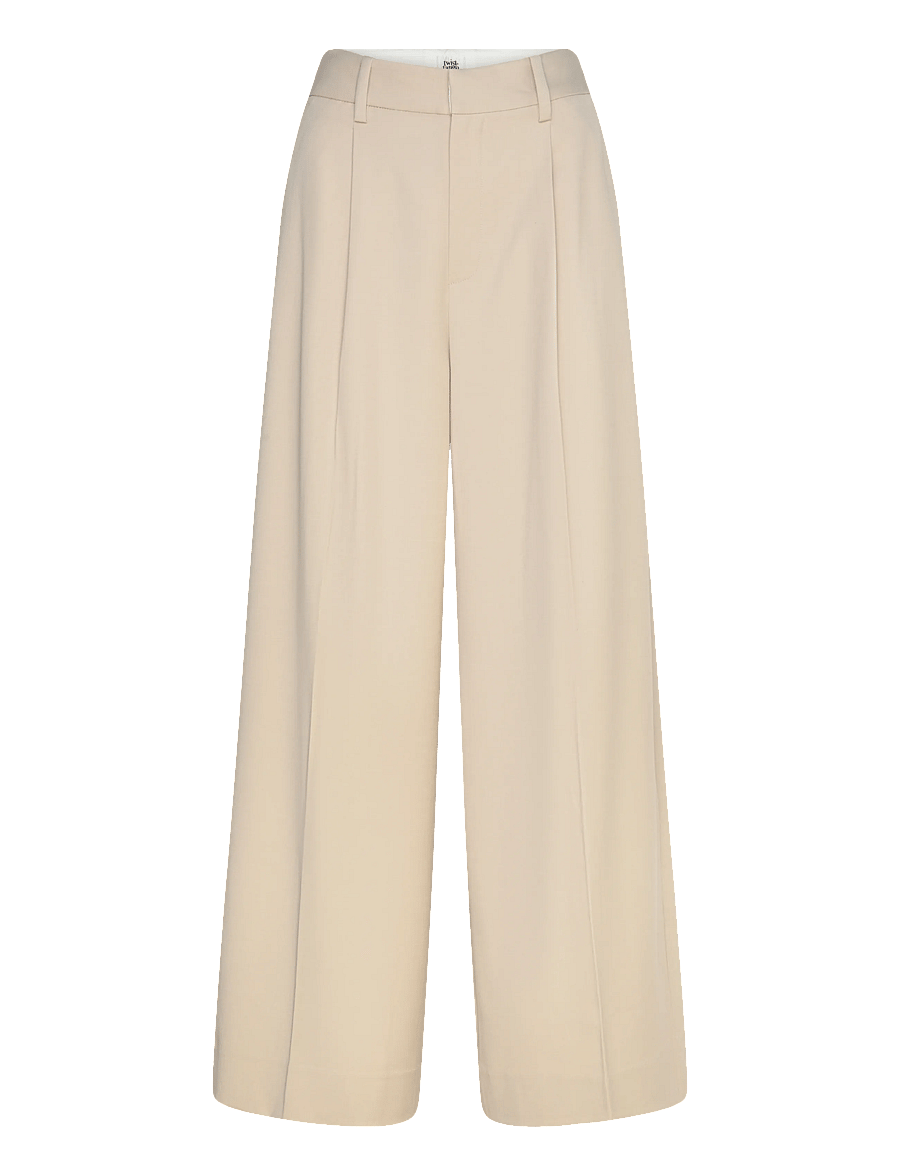 Twist & Tango - Henny Trousers - anzugshosen - lt beige mÉlange - 1