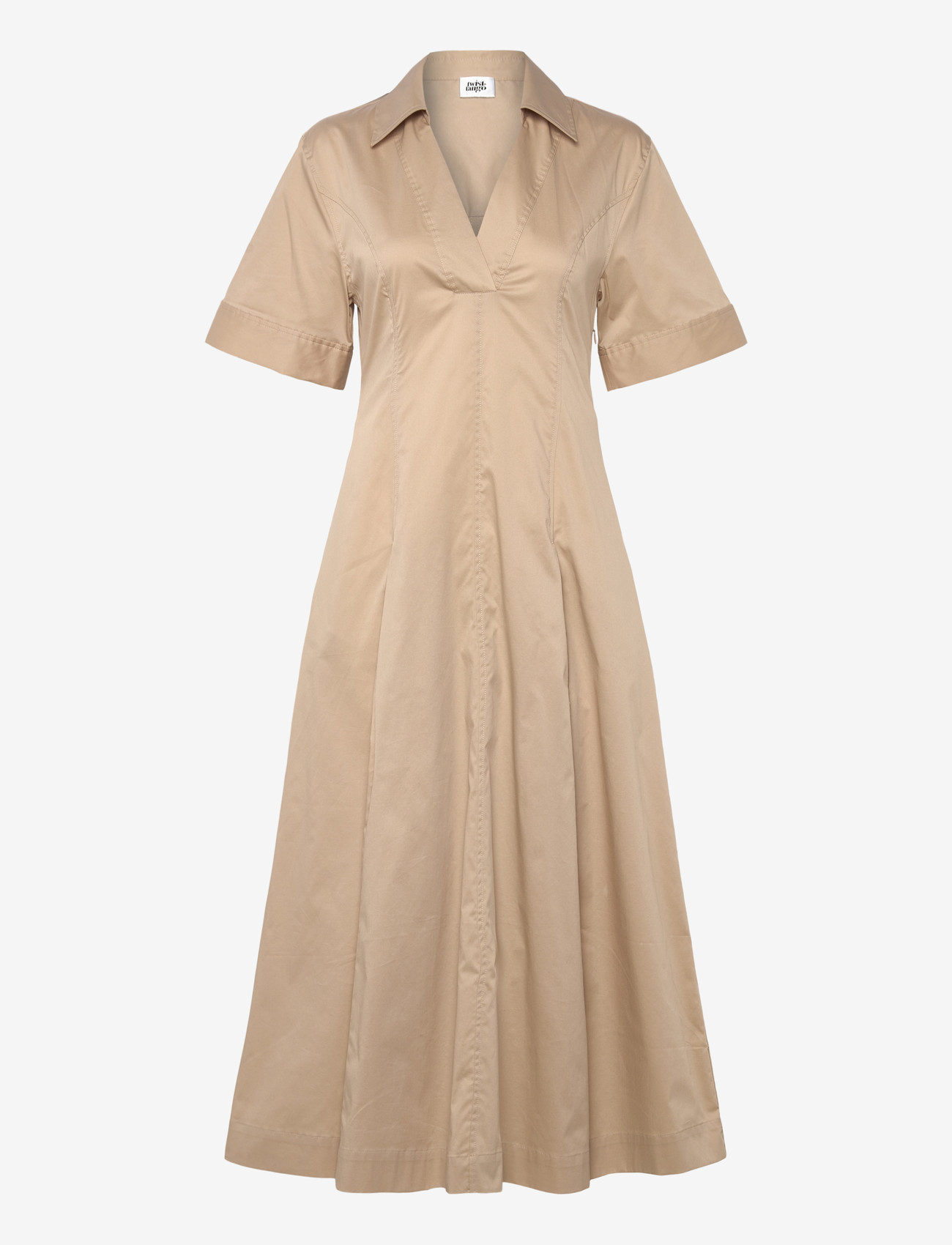 Twist & Tango - Lou Dress - midiklänningar - beige - 1