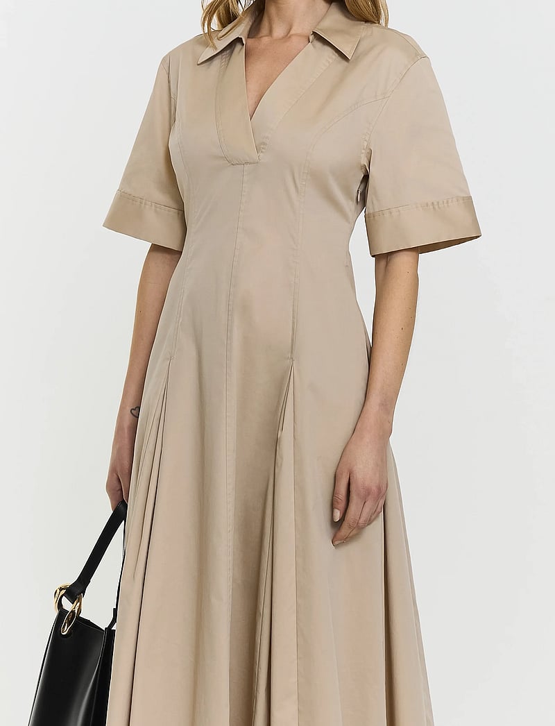 Twist & Tango - Lou Dress - midiklänningar - beige - 3