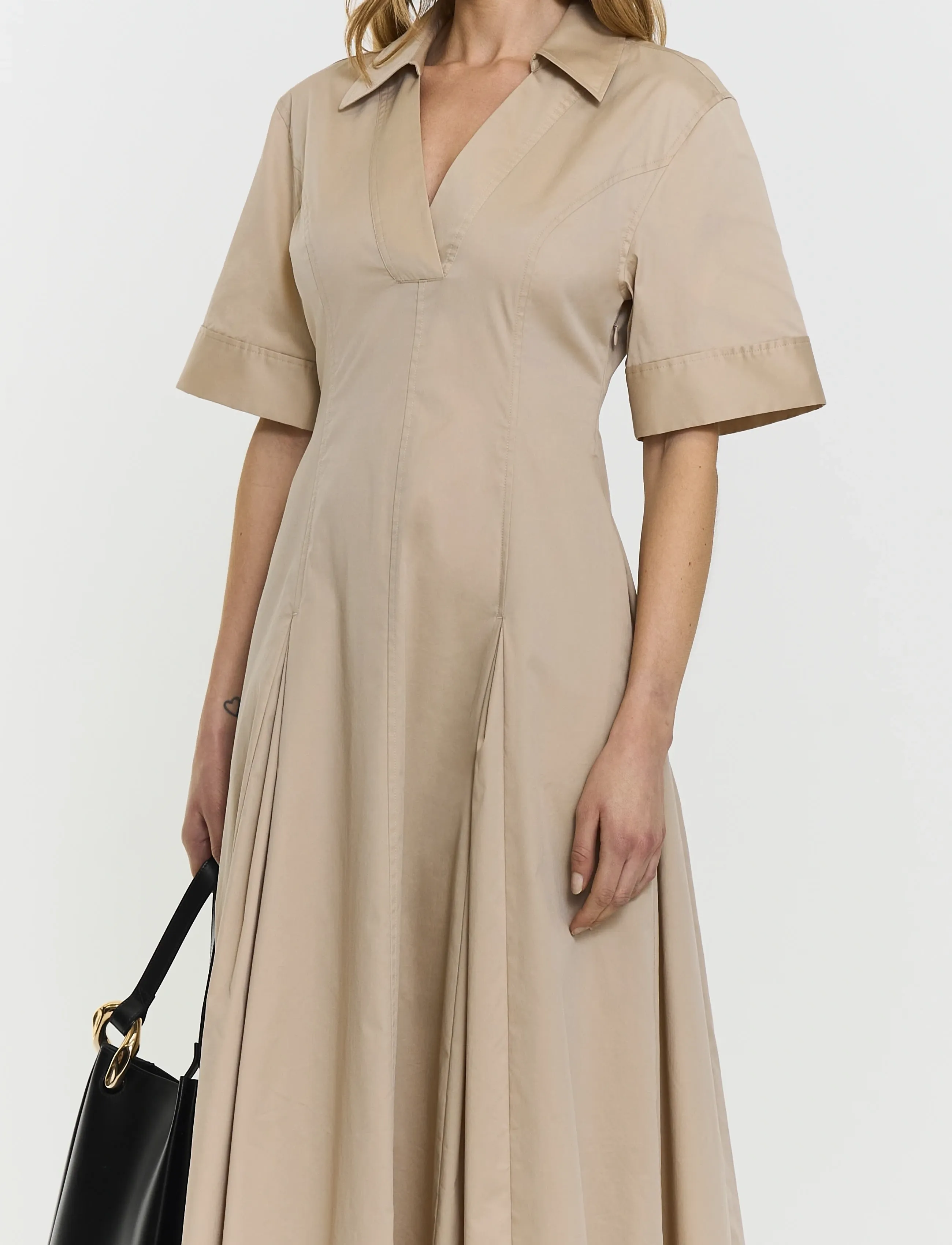 Twist & Tango - Lou Dress - midikleidid - beige - 3