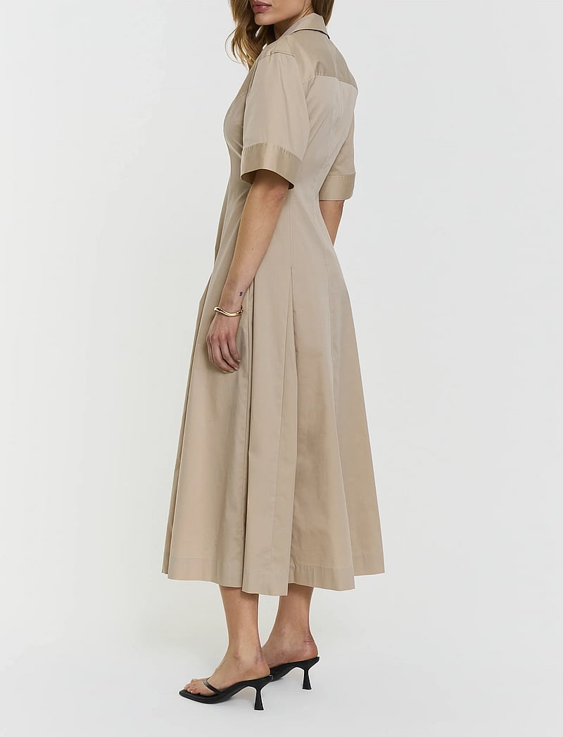 Twist & Tango - Lou Dress - midiklänningar - beige - 4