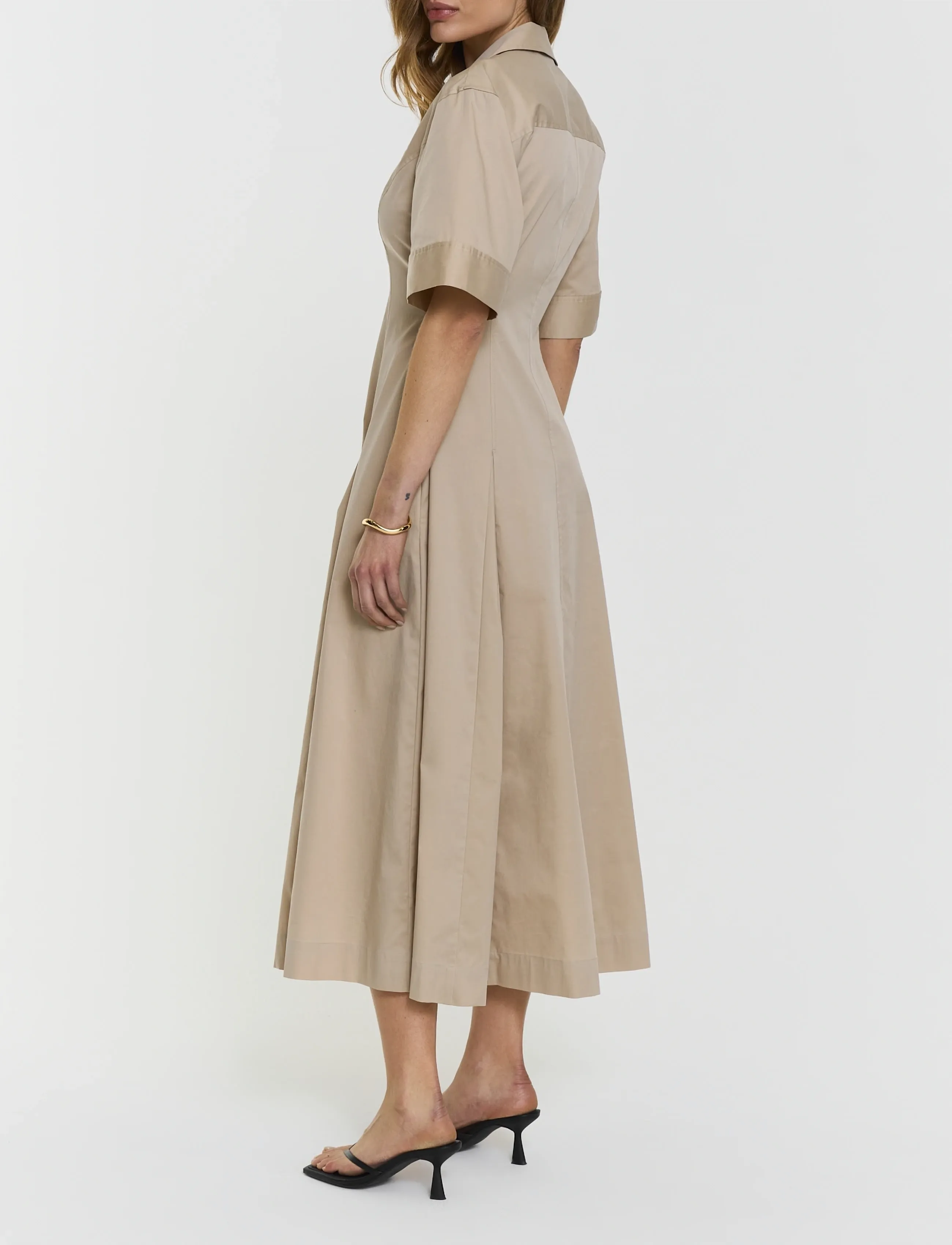 Twist & Tango - Lou Dress - midikleidid - beige - 4