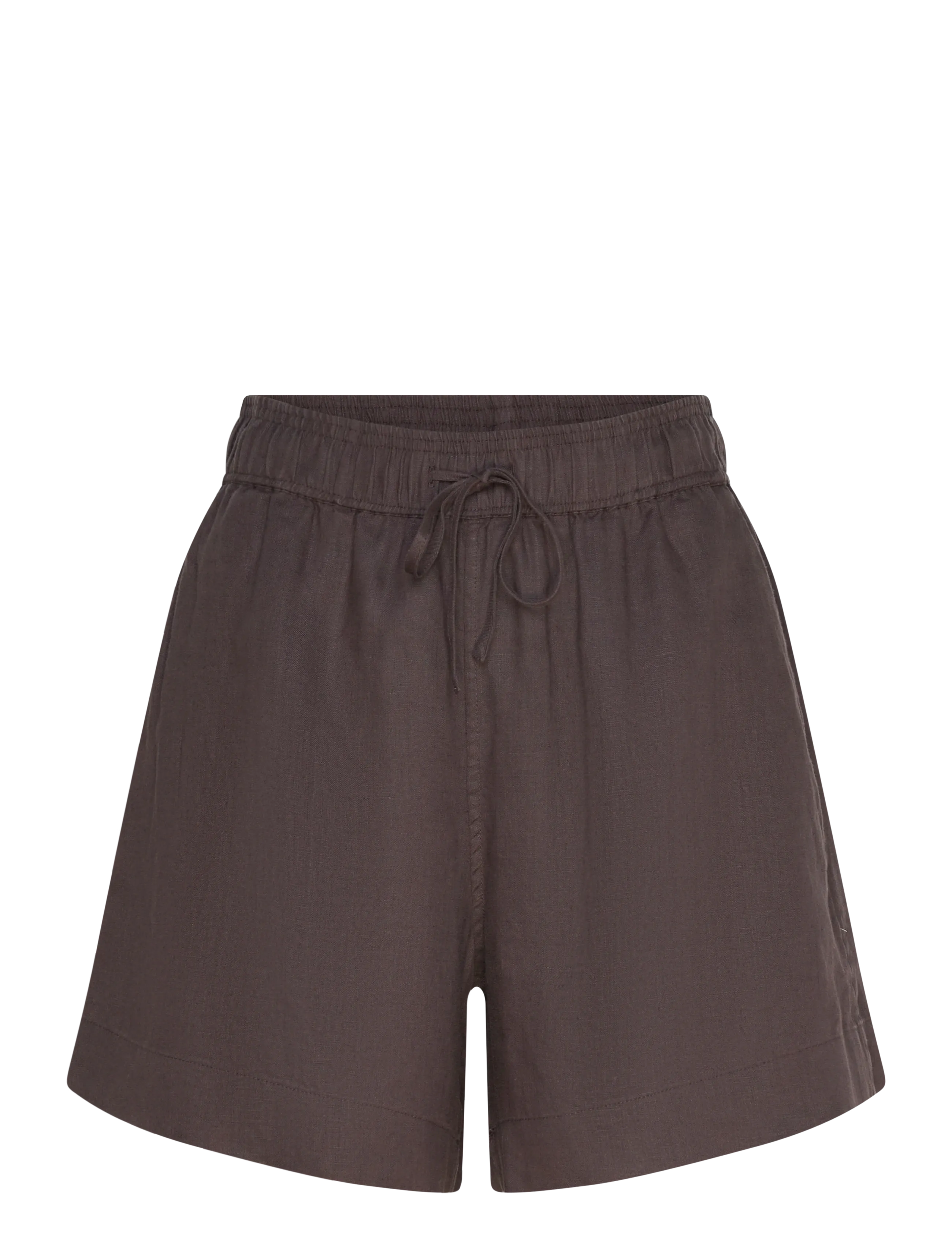 Twist & Tango Melody Linen Shorts - Clothing - COFFEE / brown